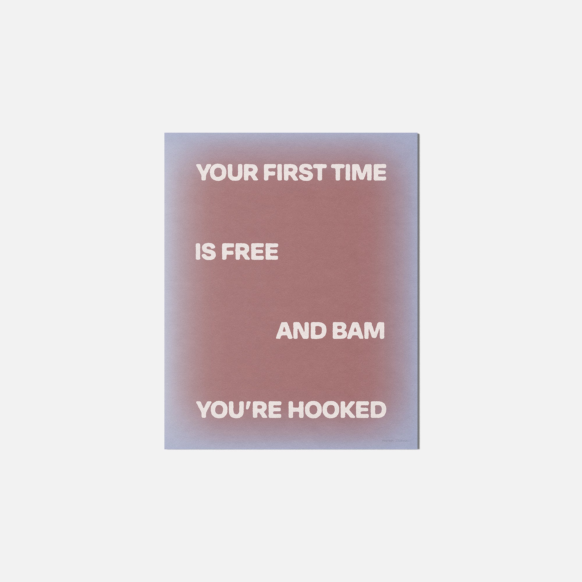 HOOKED PRINT