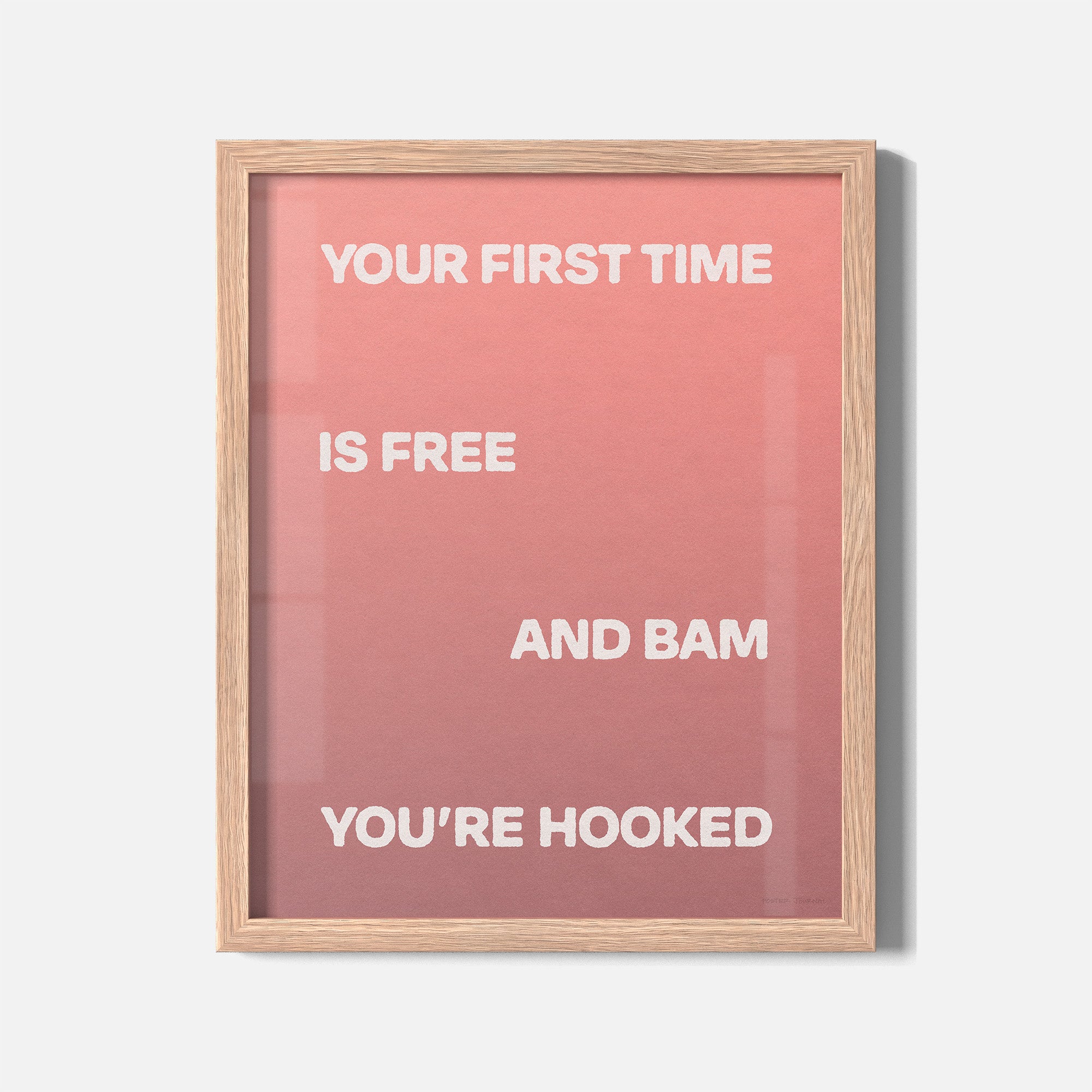 HOOKED PRINT