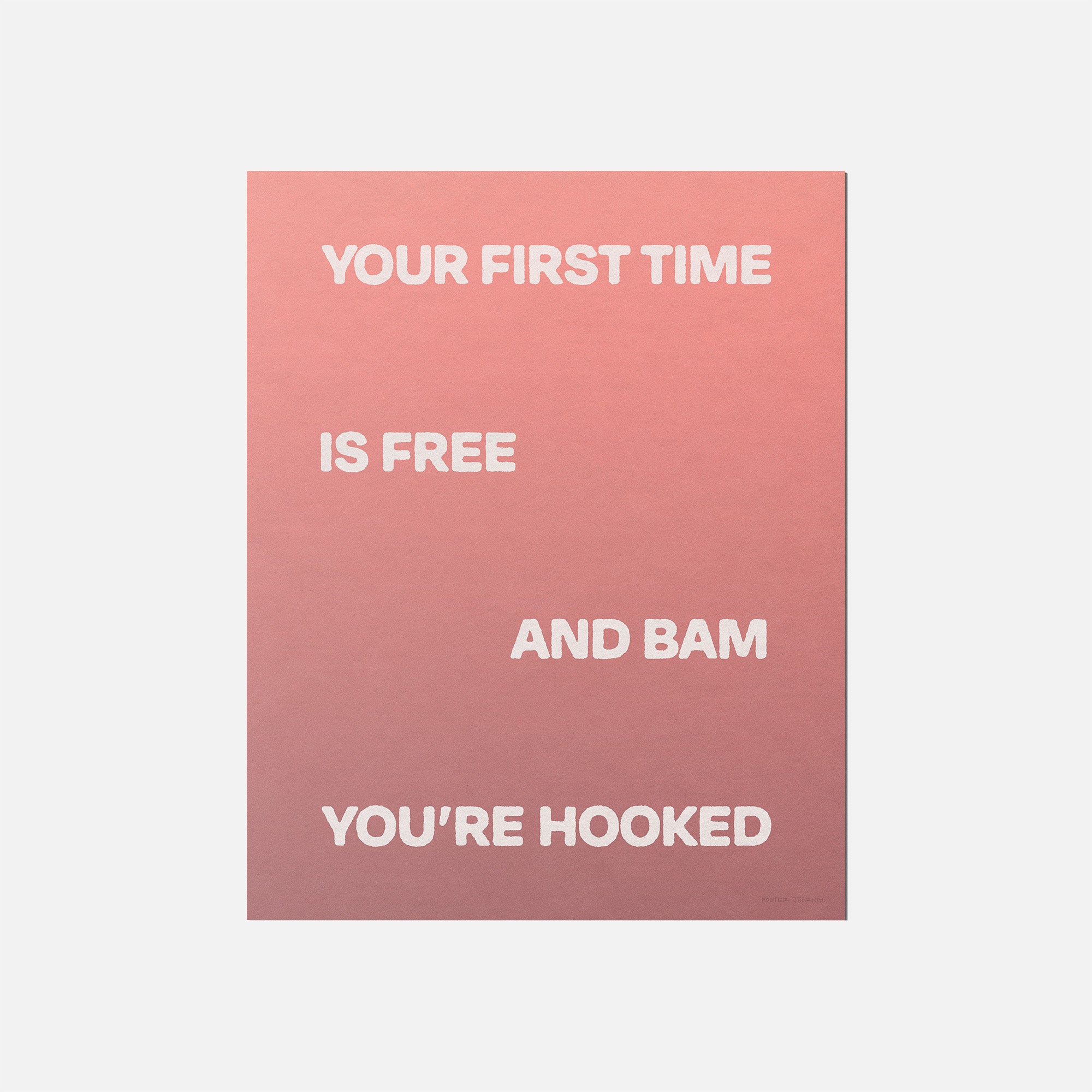 HOOKED PRINT