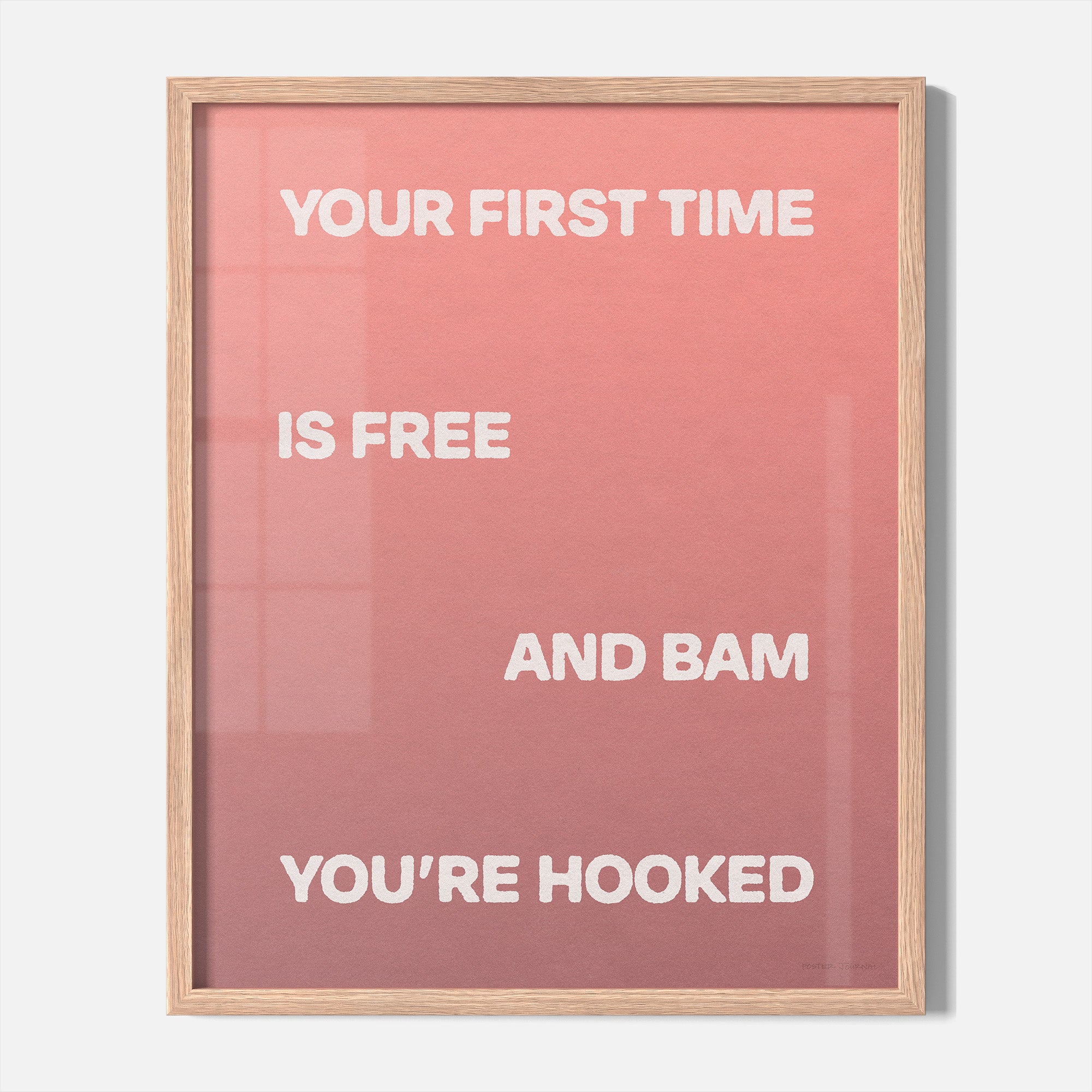 HOOKED PRINT