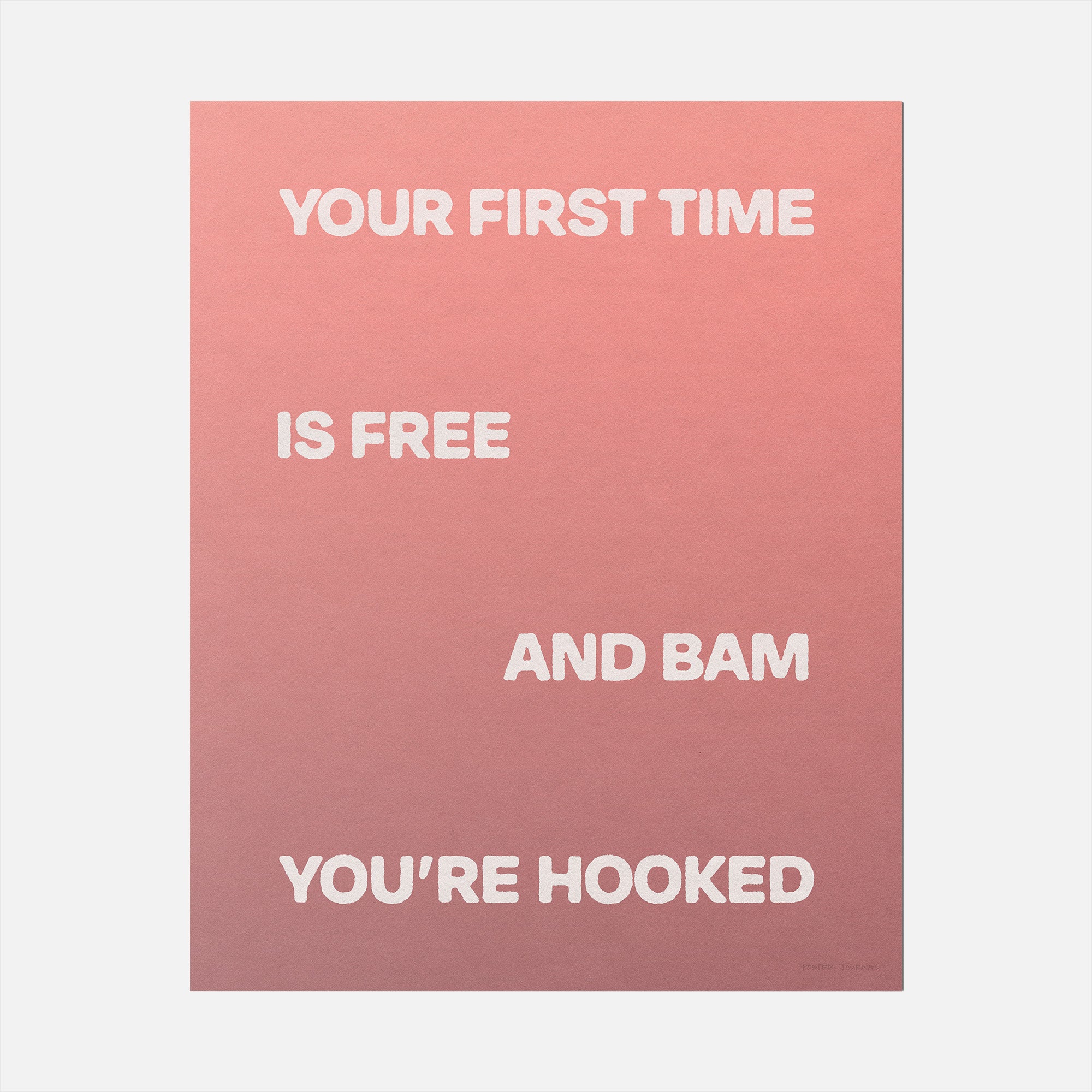 HOOKED PRINT