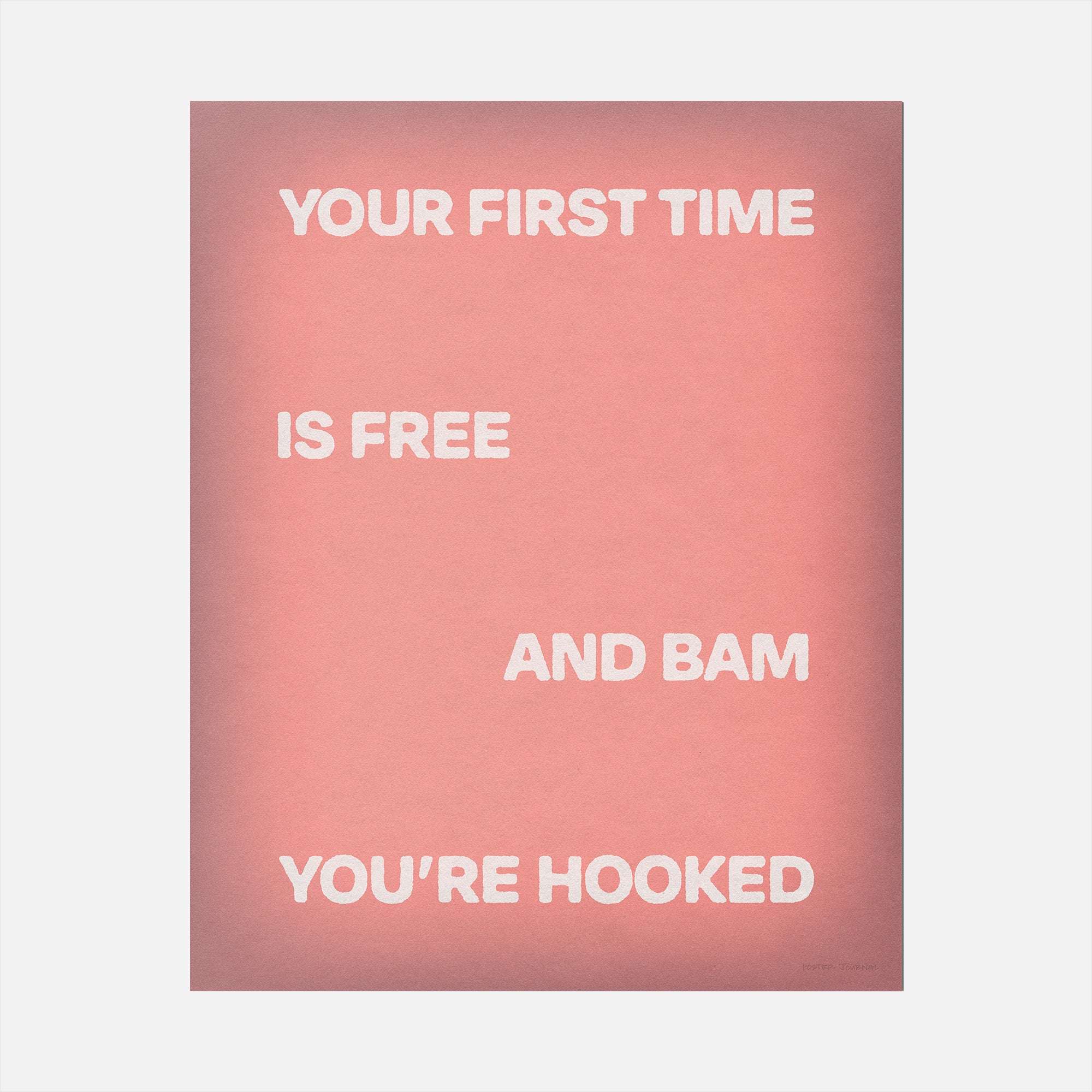 HOOKED PRINT