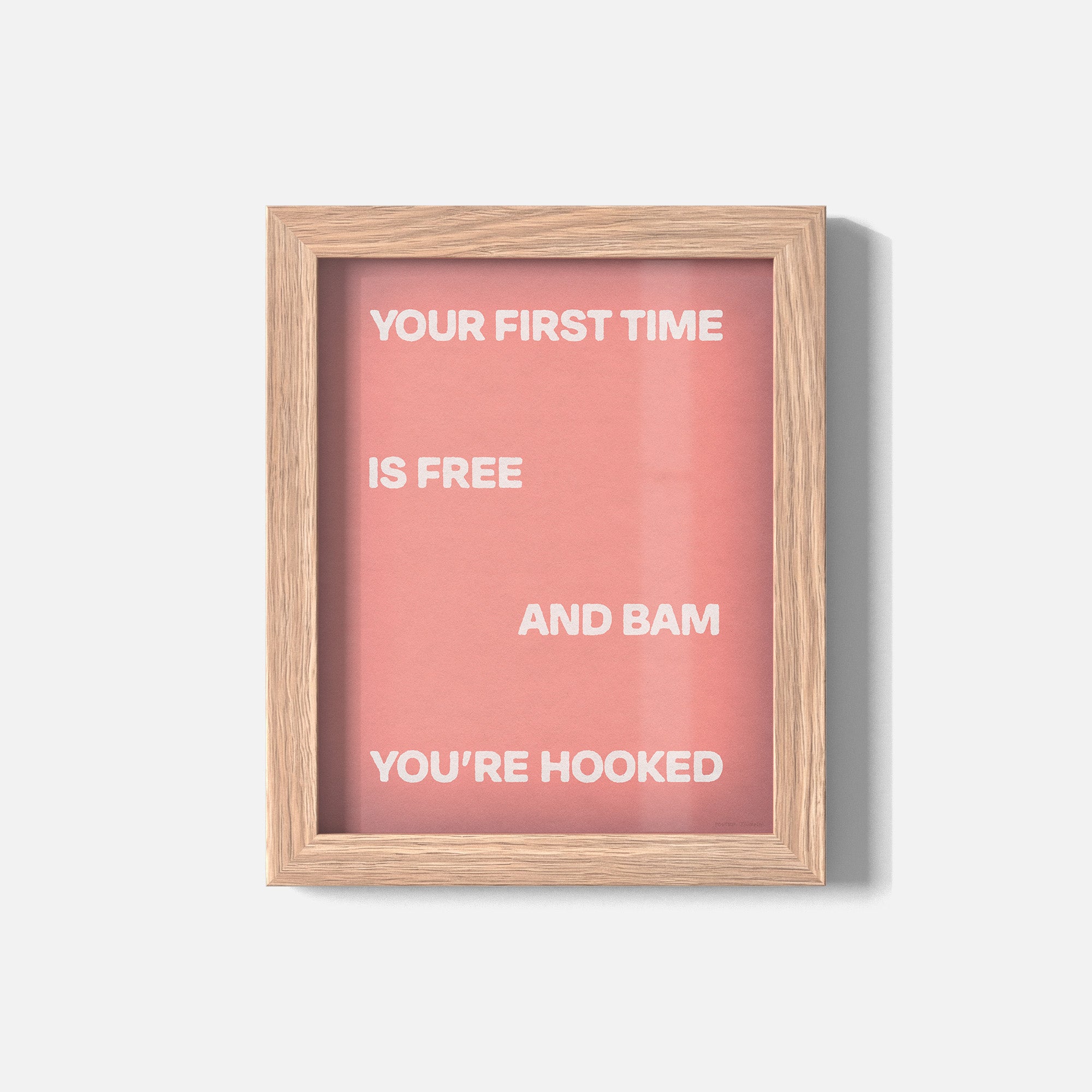 HOOKED PRINT