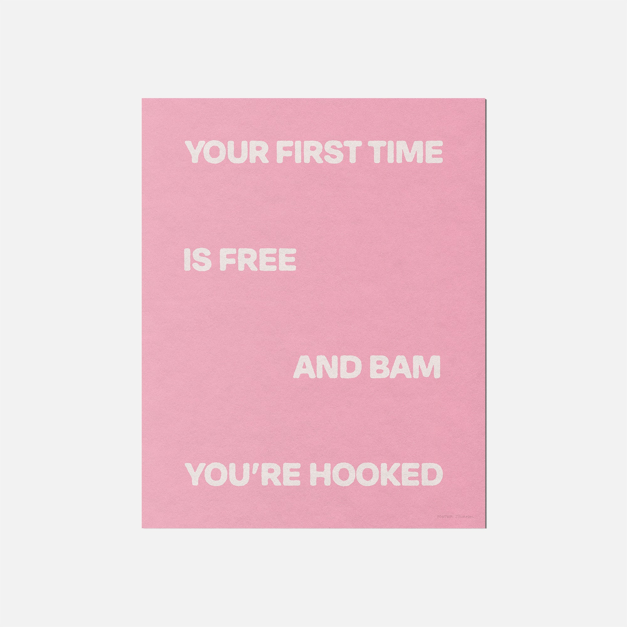 HOOKED PRINT