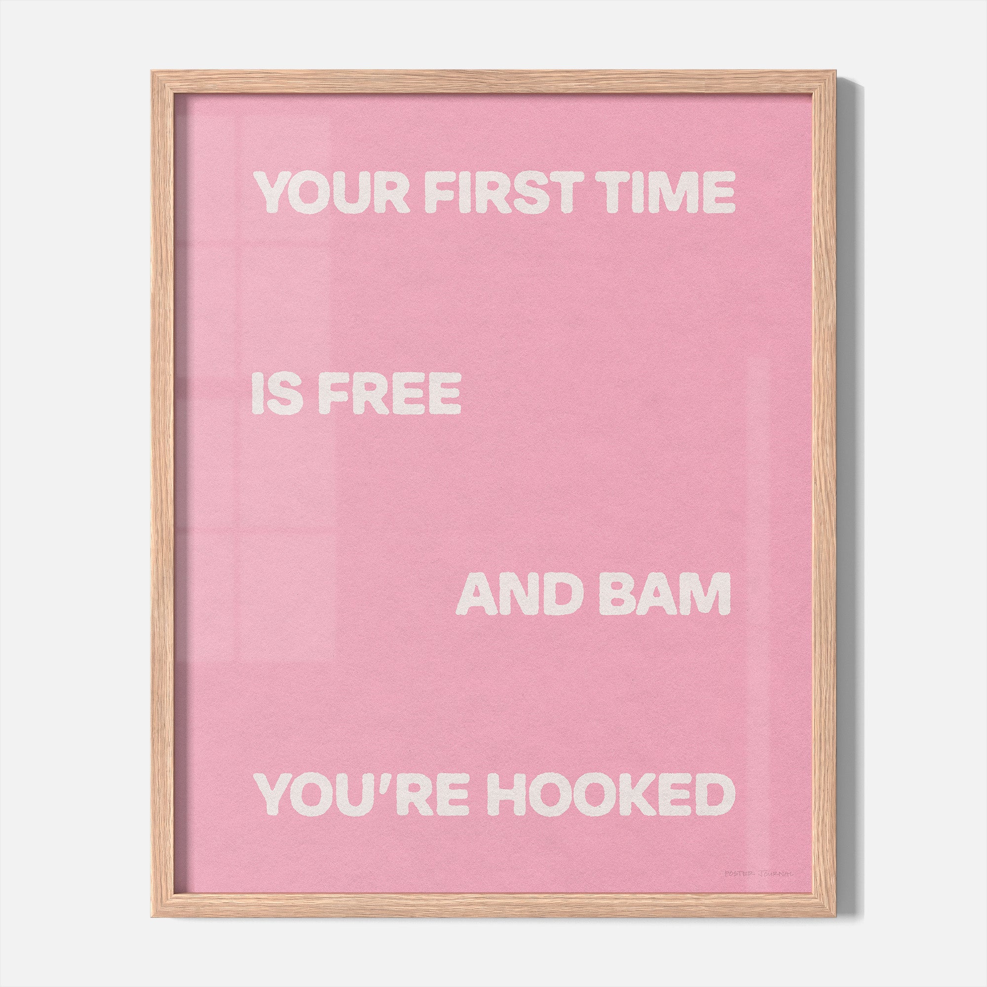 HOOKED PRINT