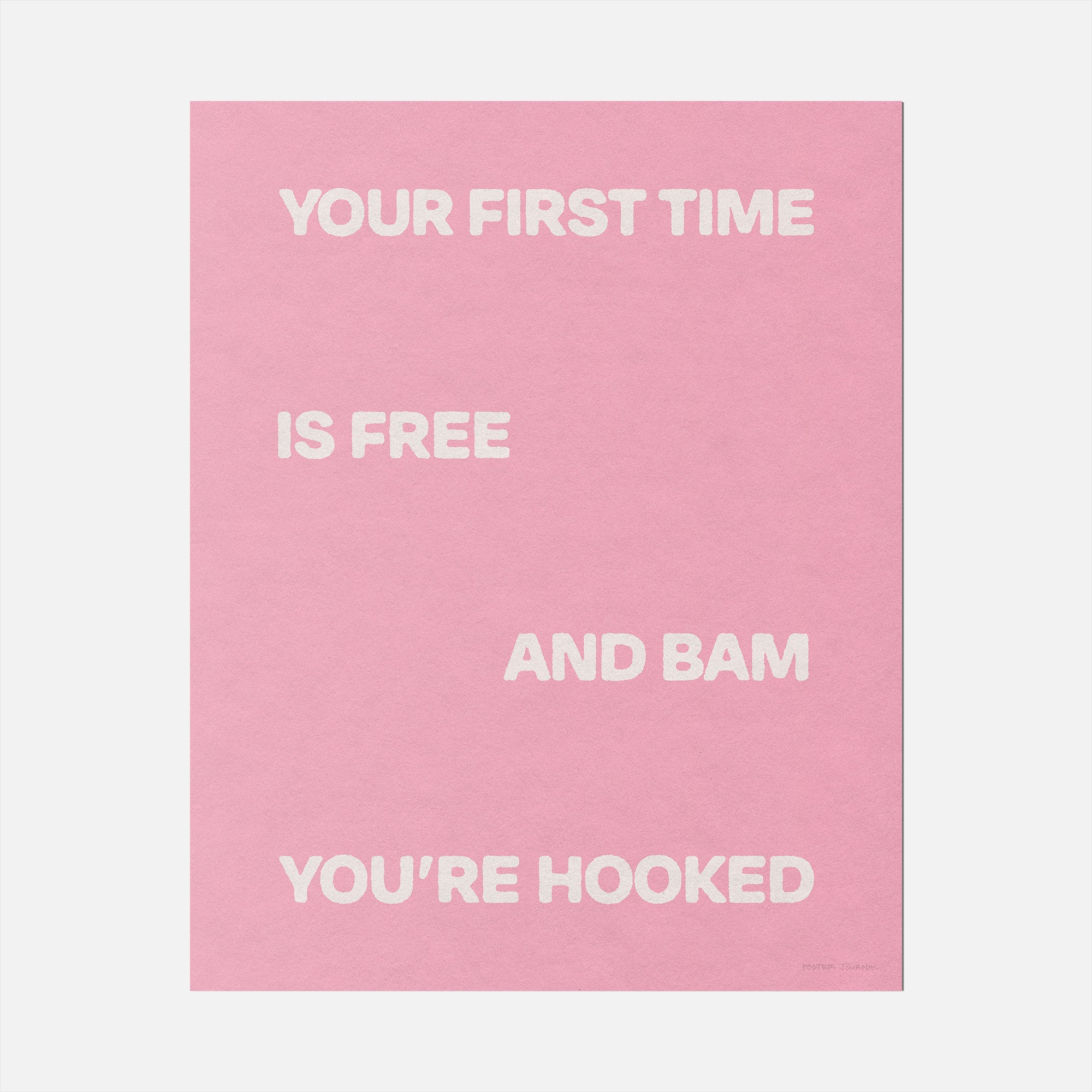HOOKED PRINT
