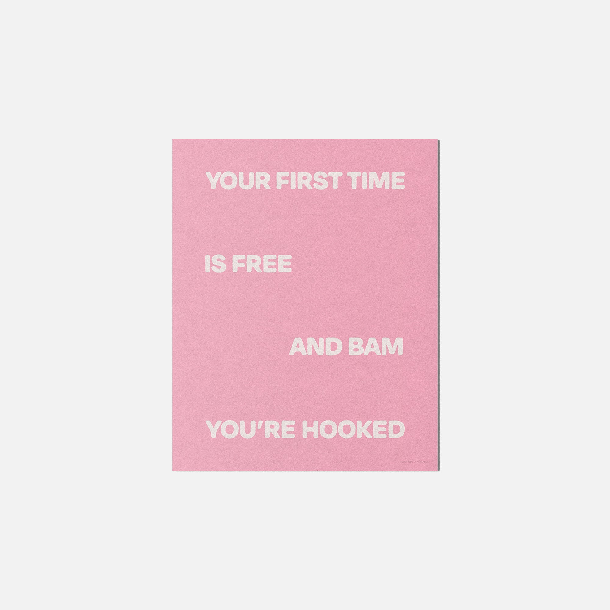 HOOKED PRINT