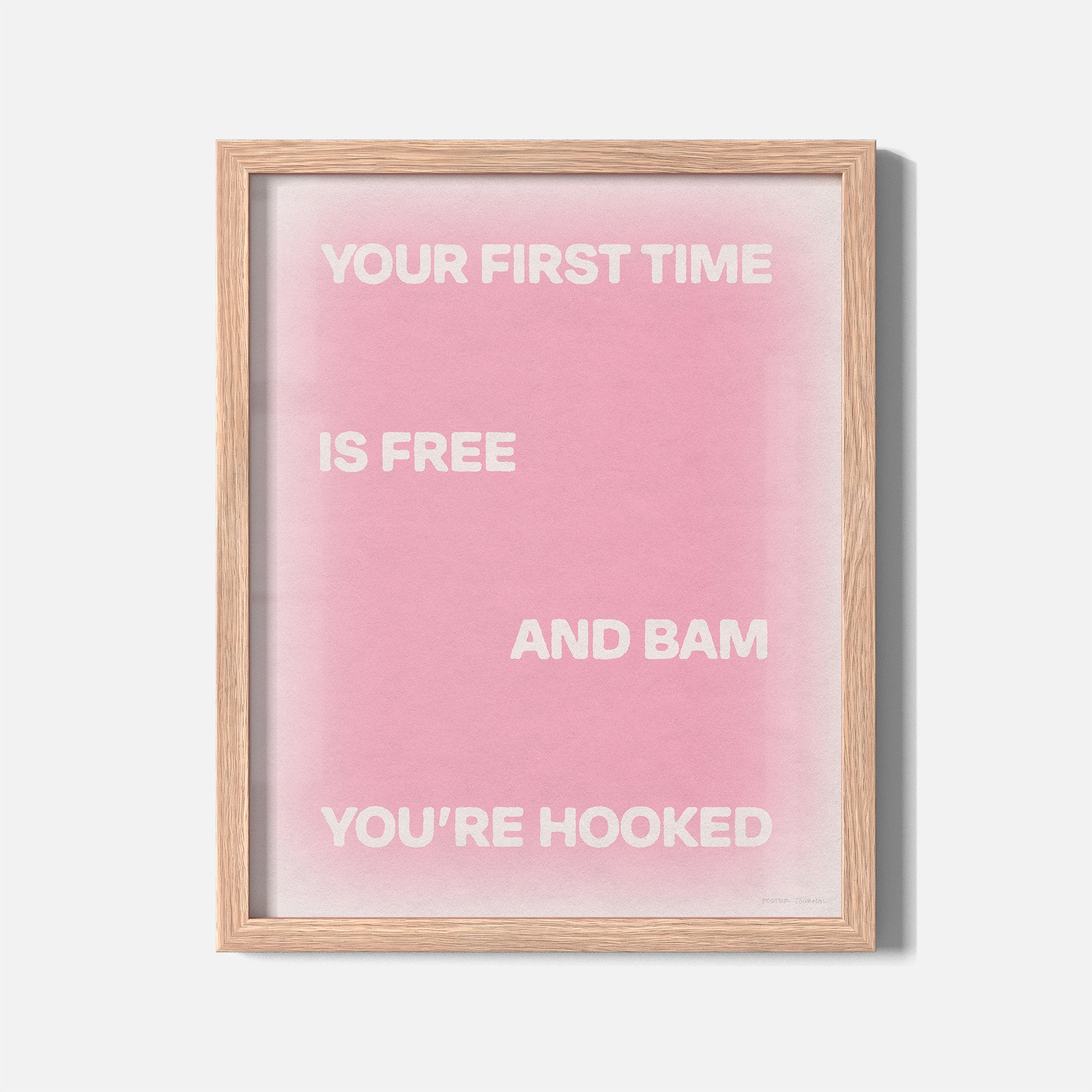 HOOKED PRINT