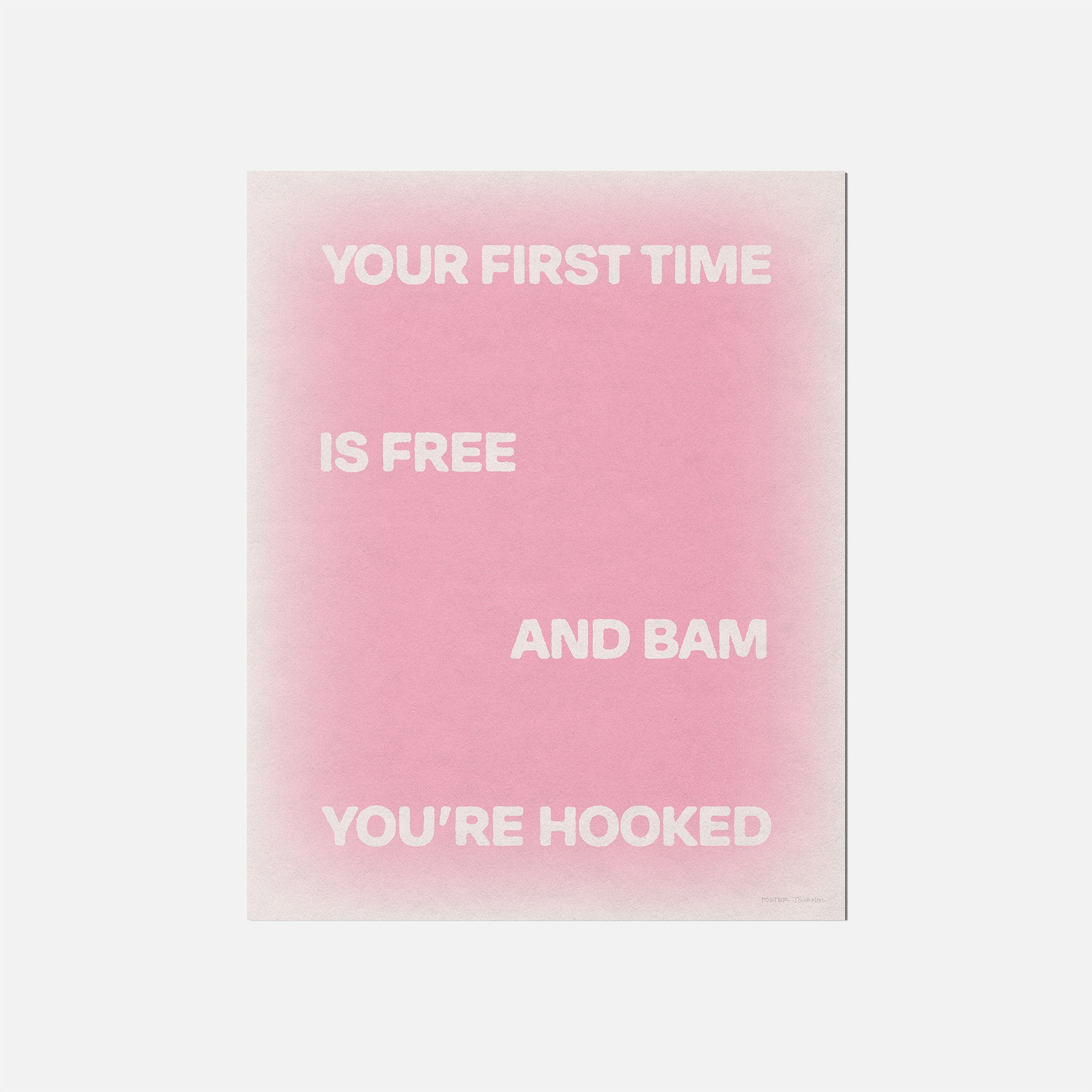 HOOKED PRINT