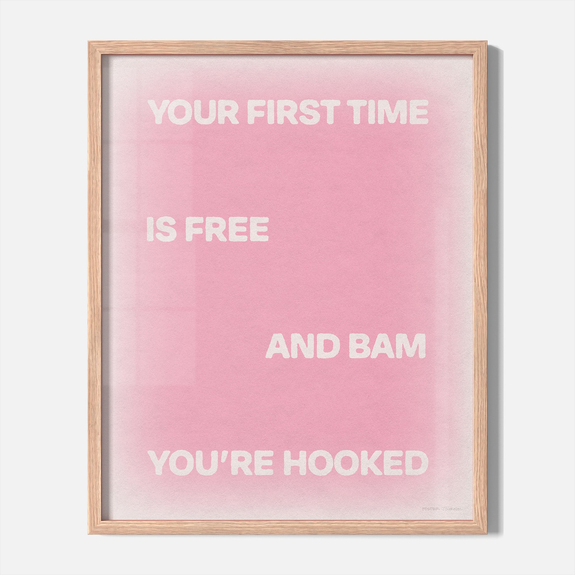 HOOKED PRINT