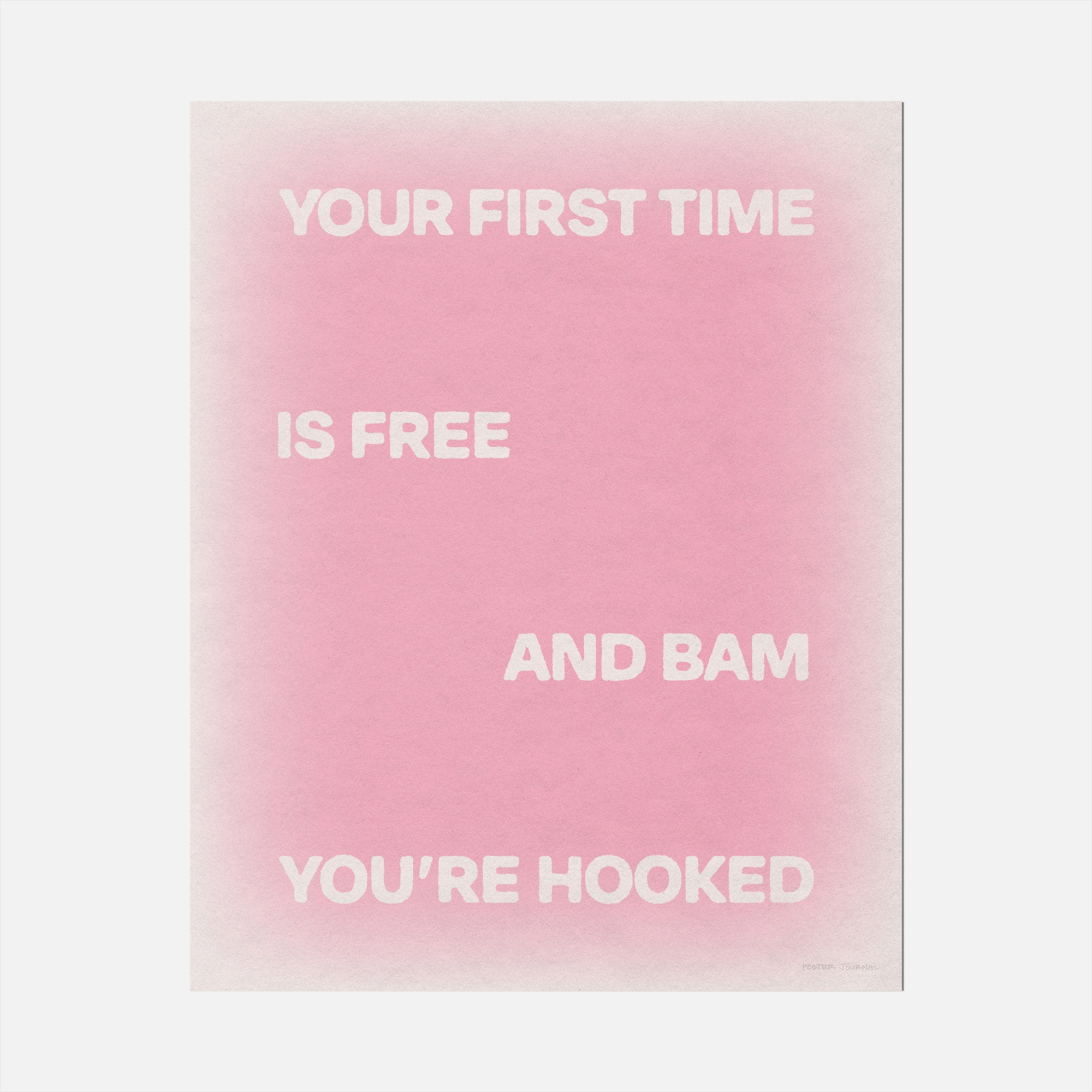 HOOKED PRINT