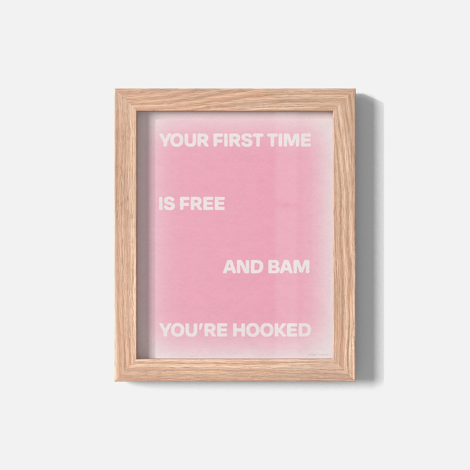 HOOKED PRINT