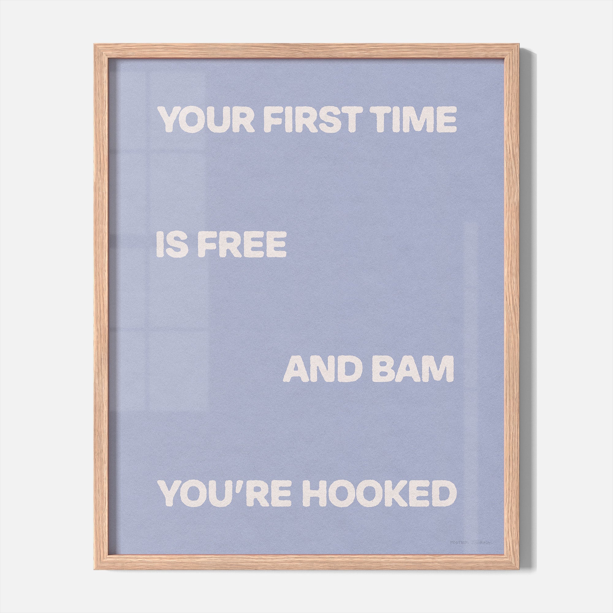 HOOKED PRINT