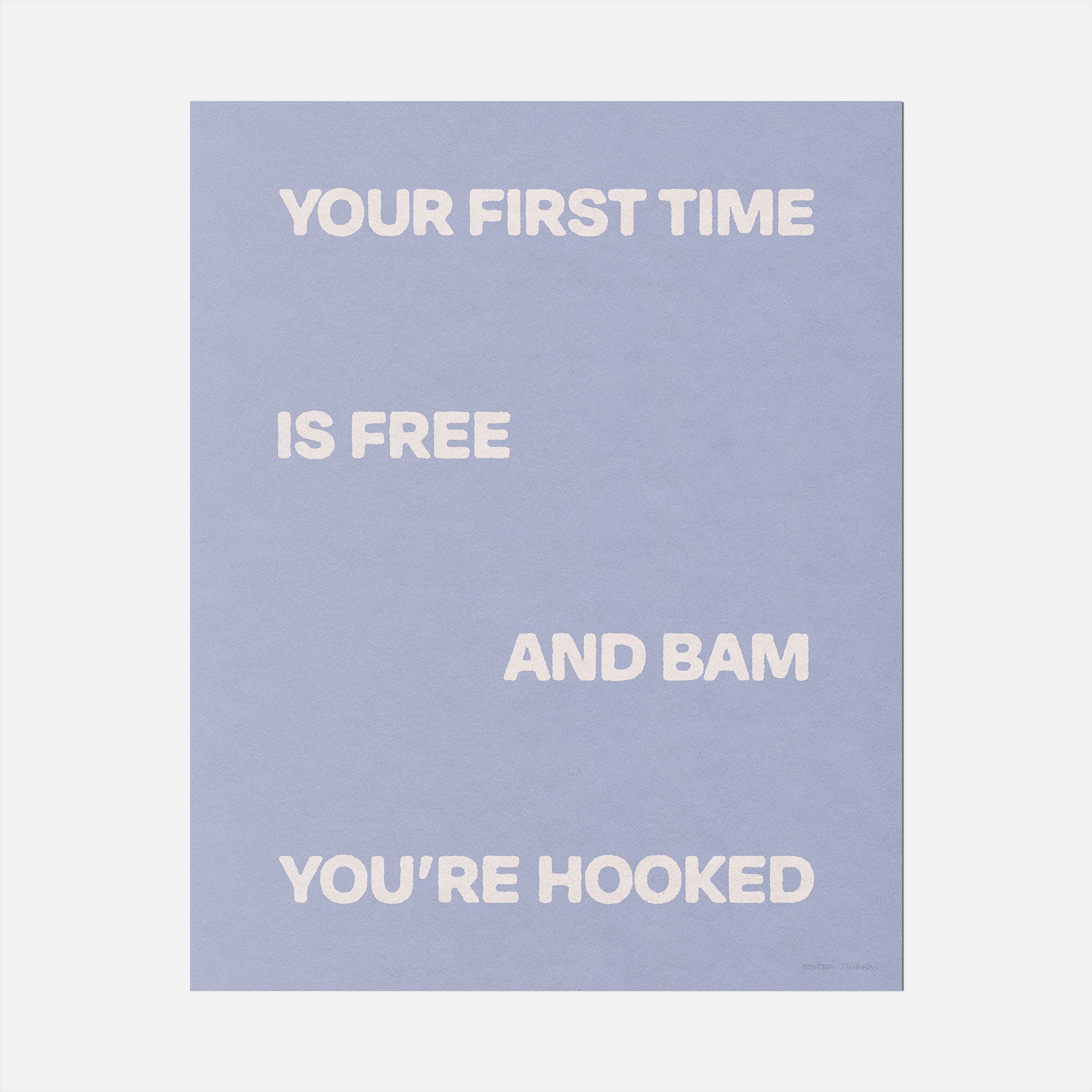 HOOKED PRINT