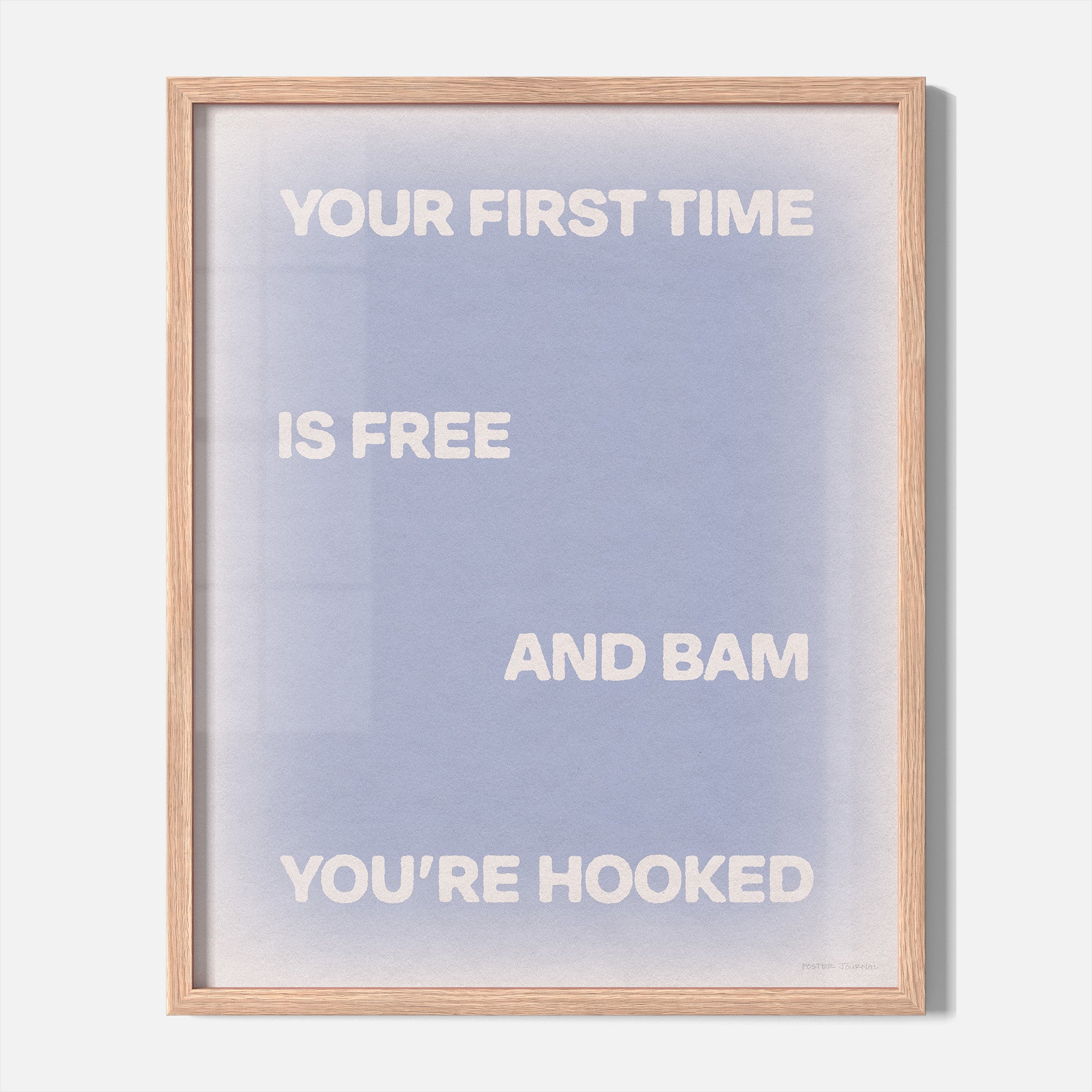 HOOKED PRINT