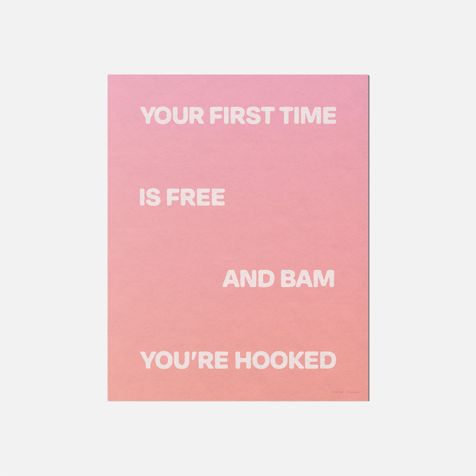 HOOKED PRINT