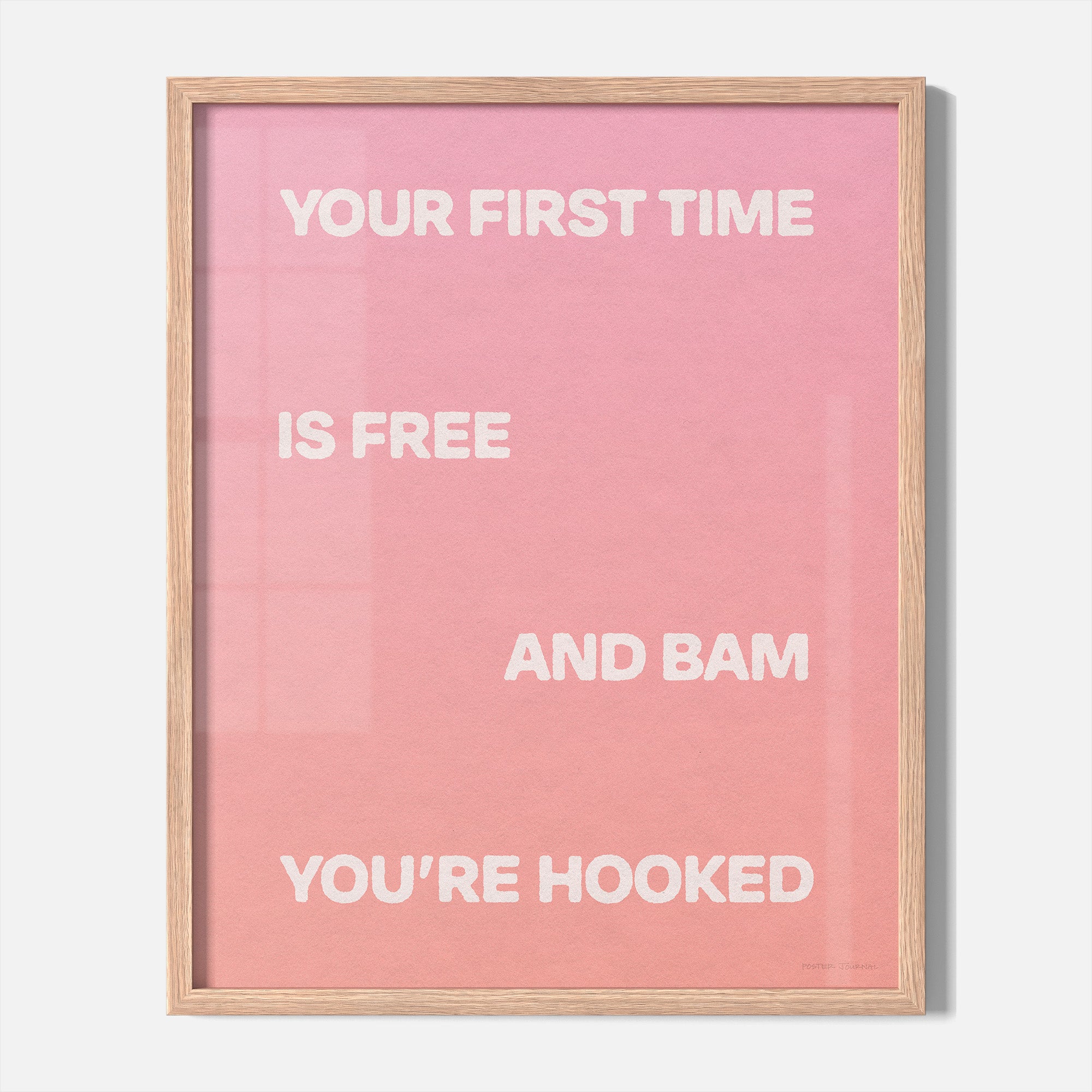 HOOKED PRINT