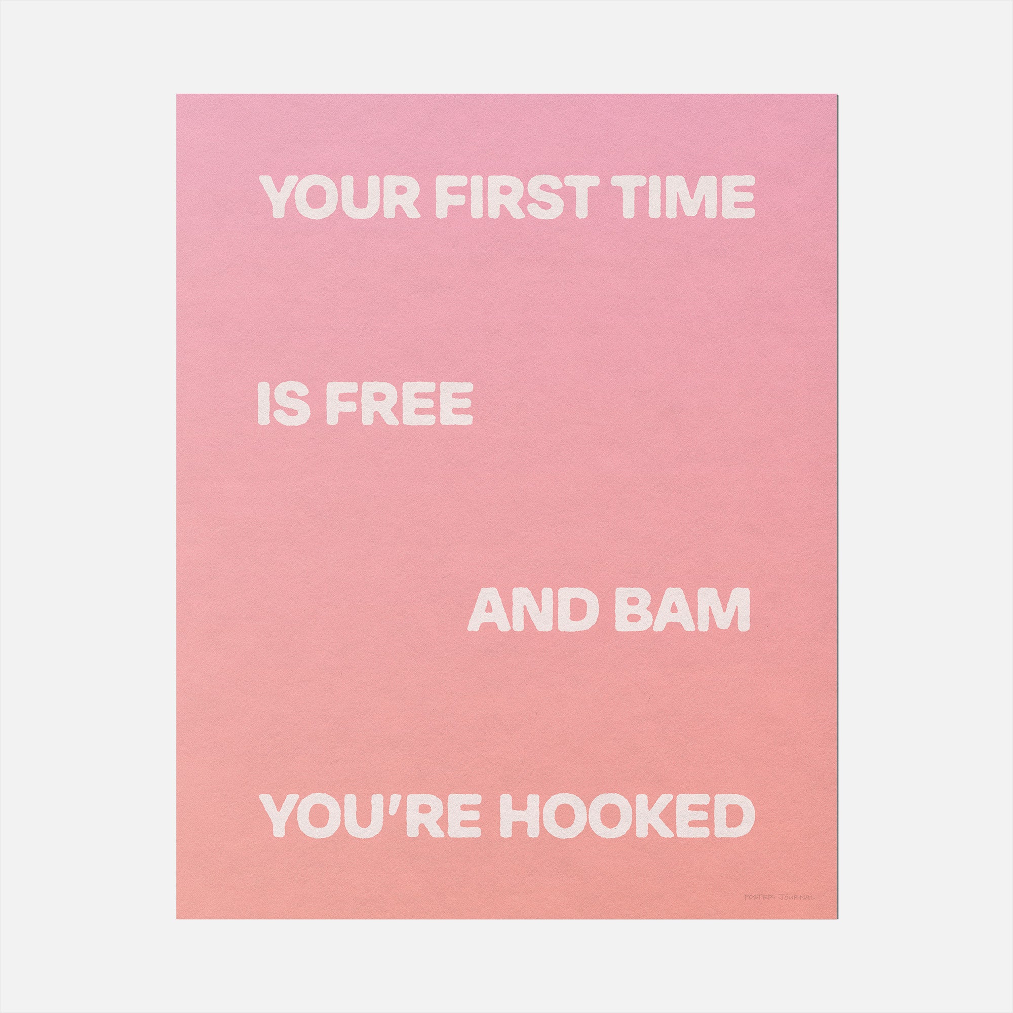 HOOKED PRINT