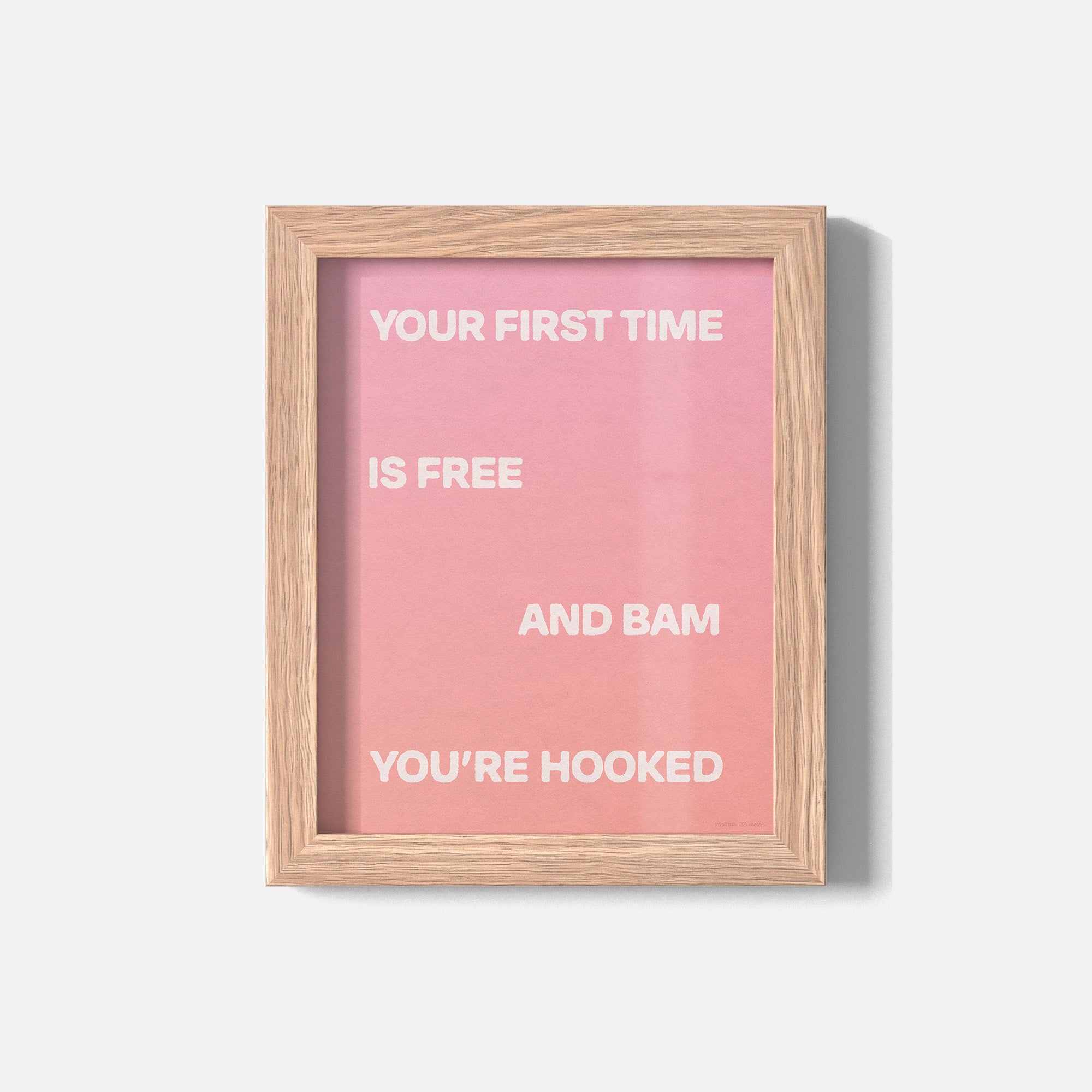 HOOKED PRINT
