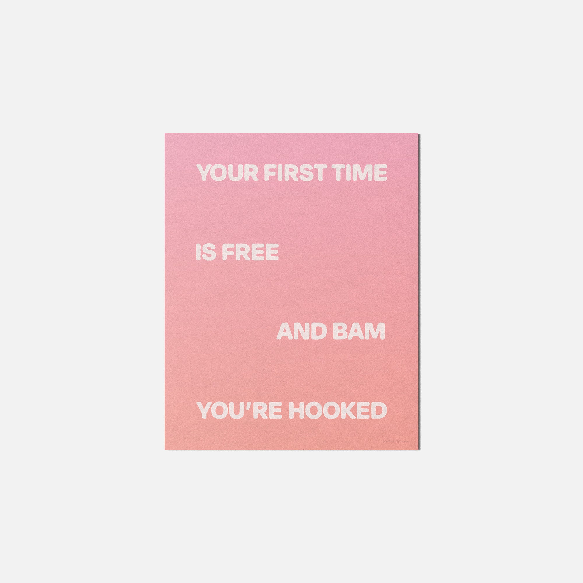 HOOKED PRINT