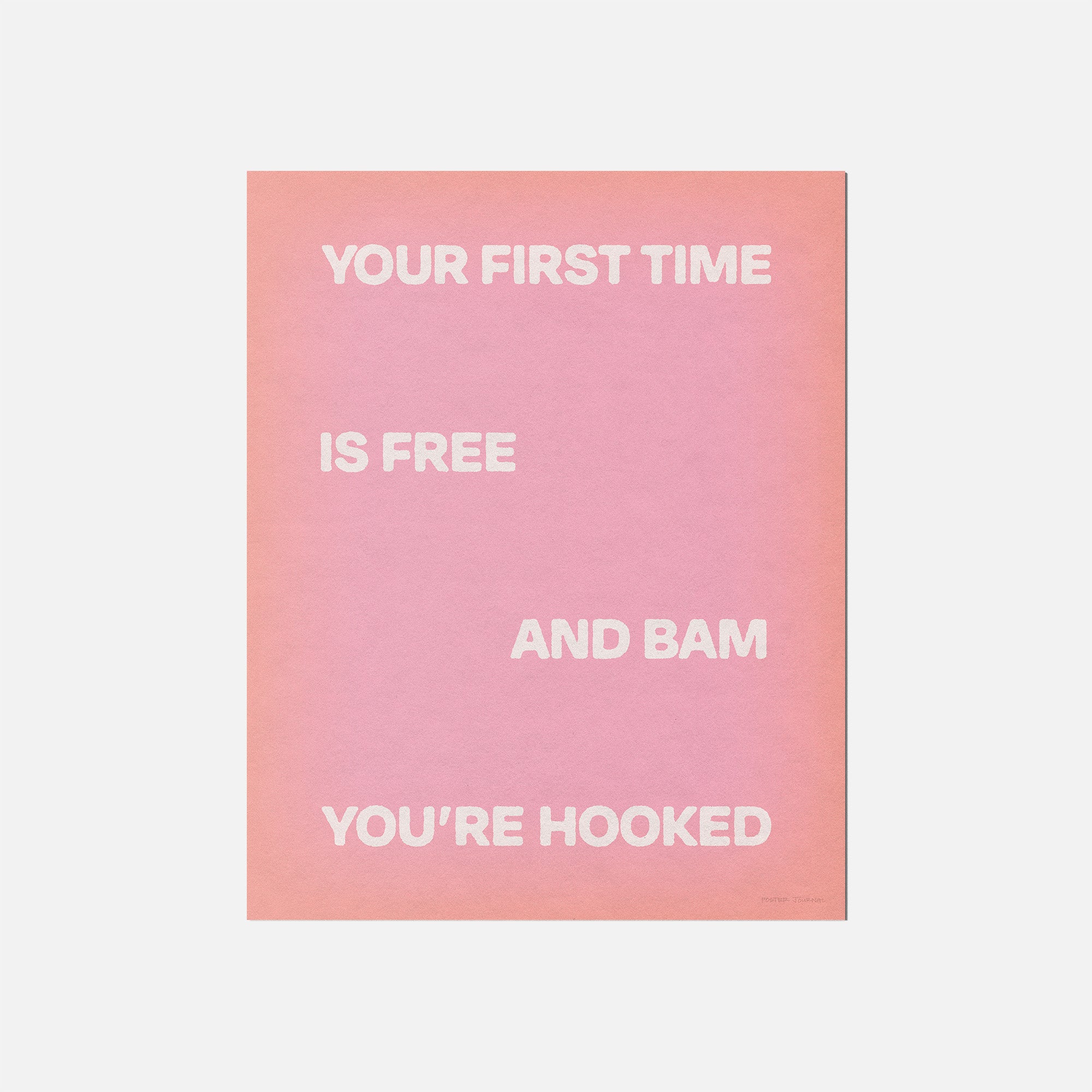 HOOKED PRINT