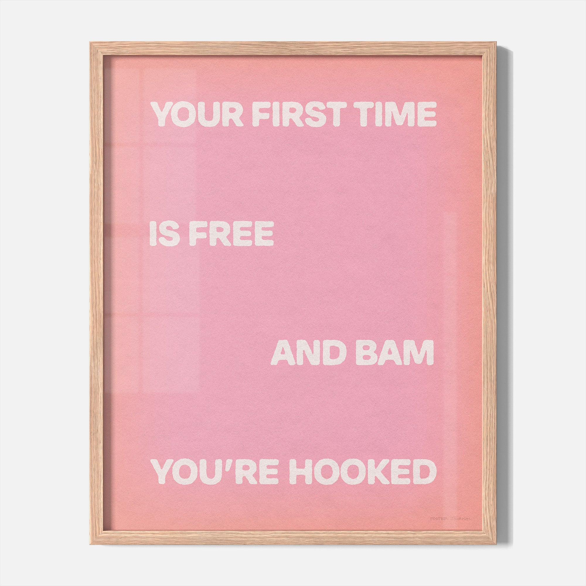 HOOKED PRINT