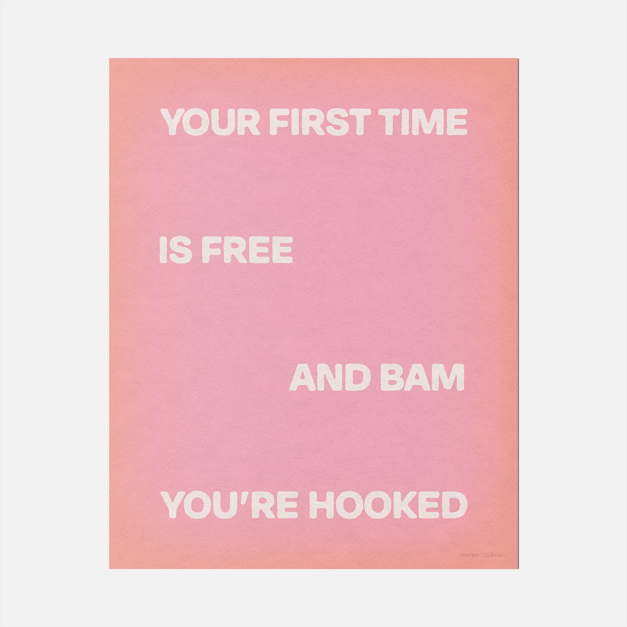 HOOKED PRINT