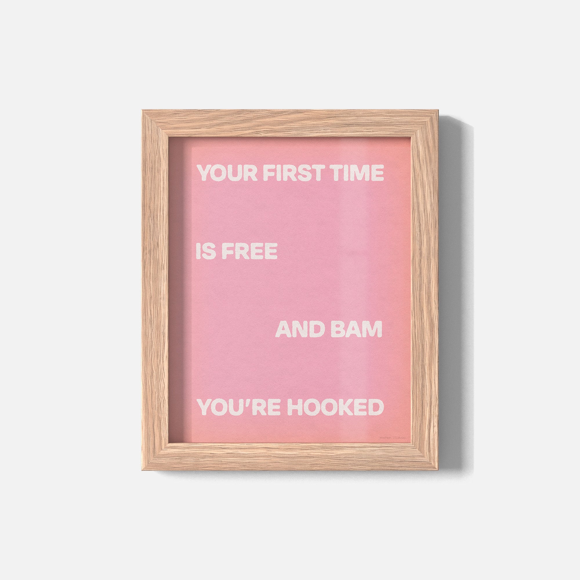HOOKED PRINT