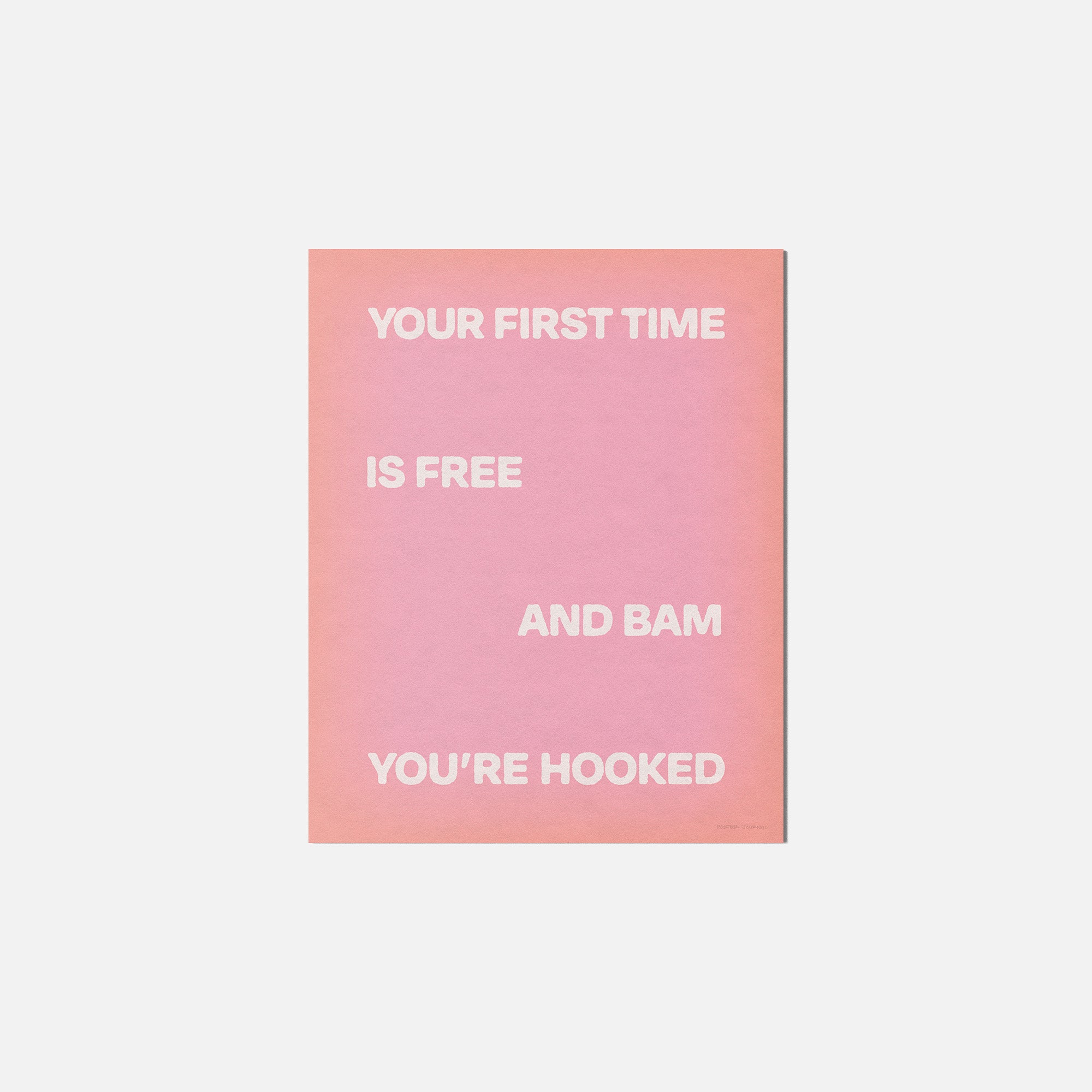 HOOKED PRINT