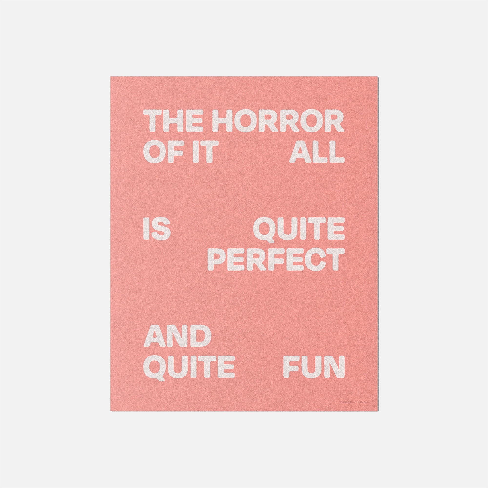 HORROR PRINT