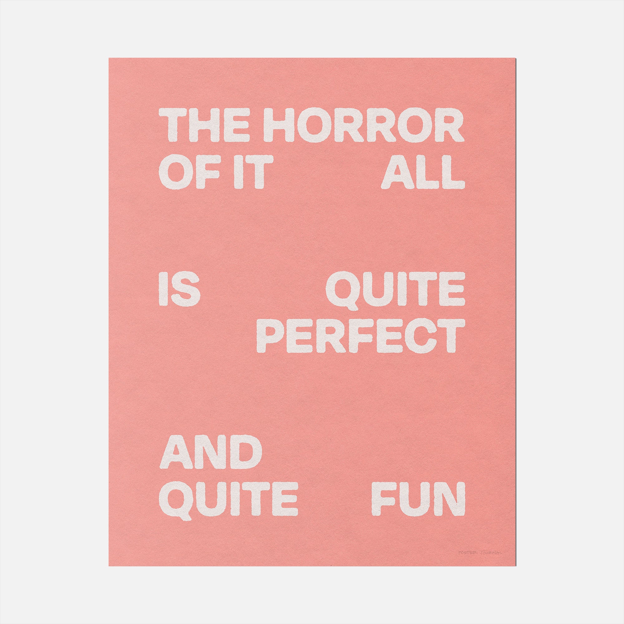 HORROR PRINT