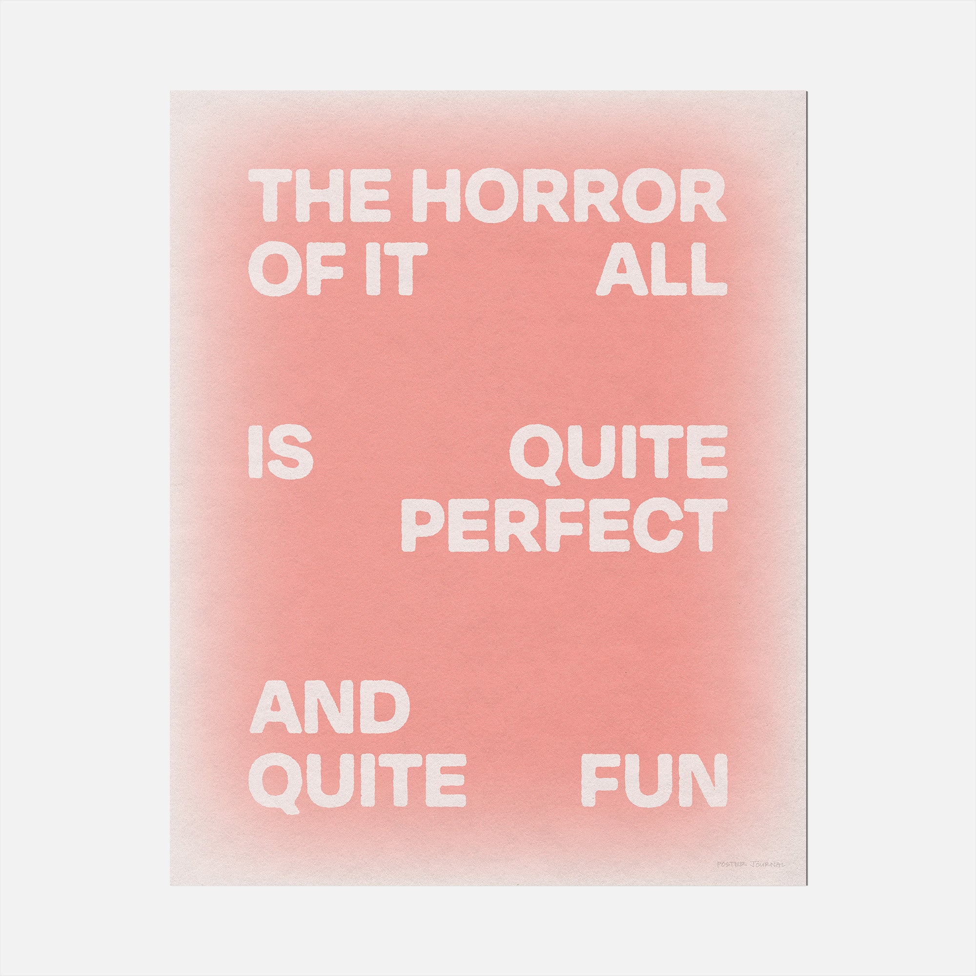 HORROR PRINT
