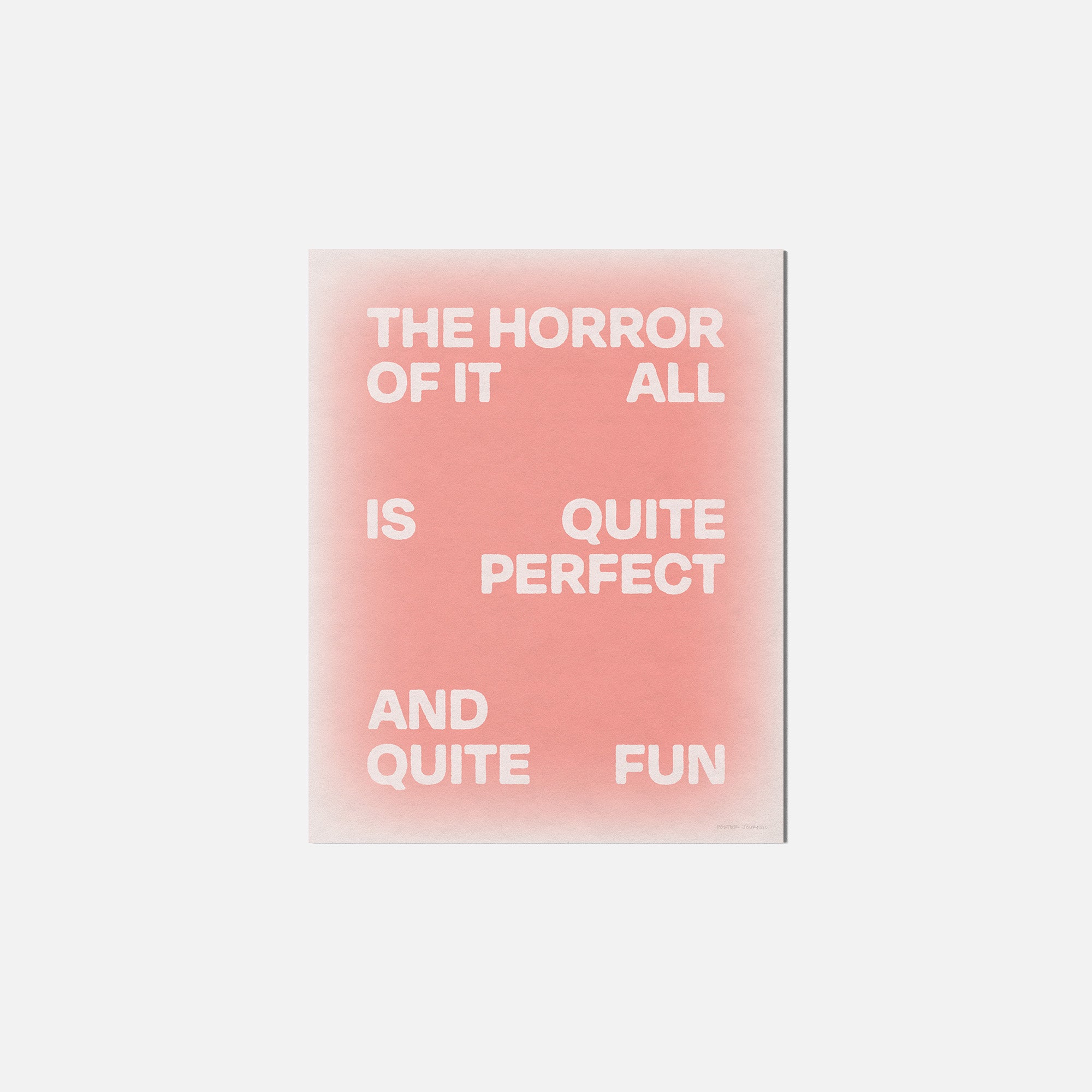 HORROR PRINT