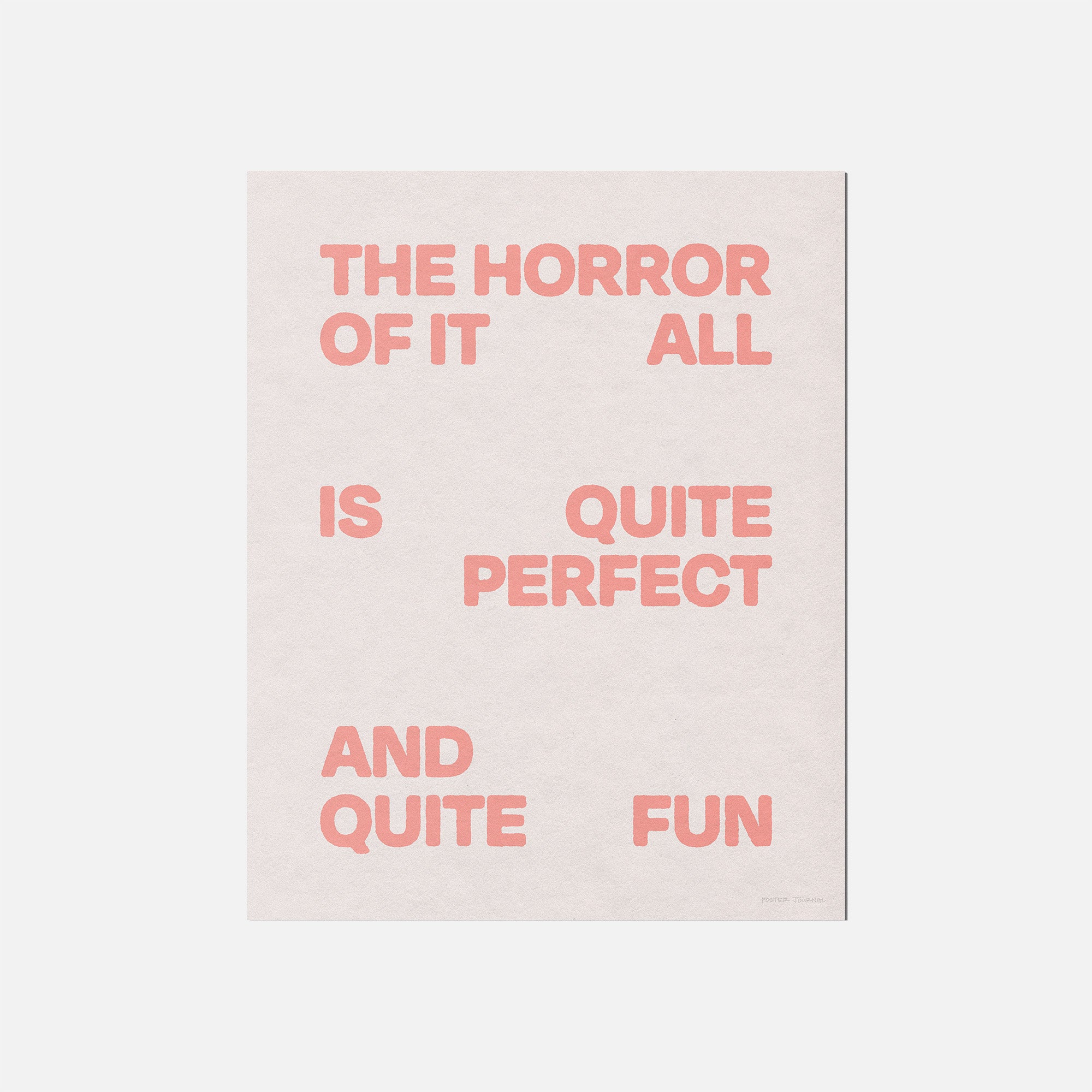 HORROR PRINT