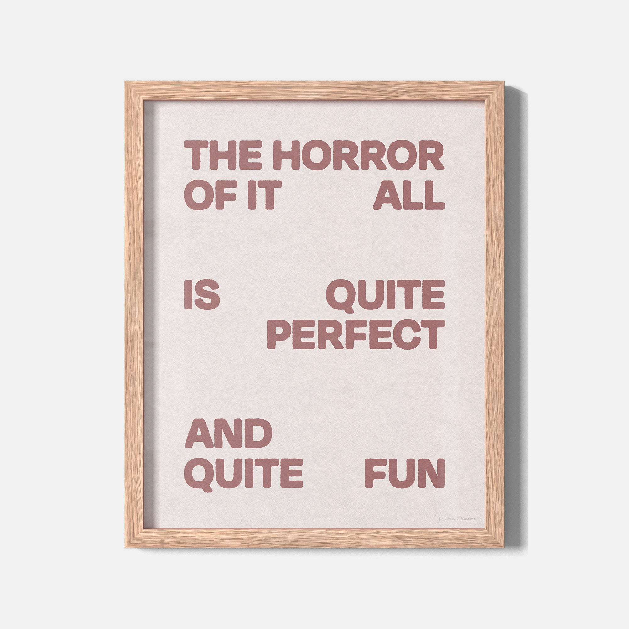 HORROR PRINT