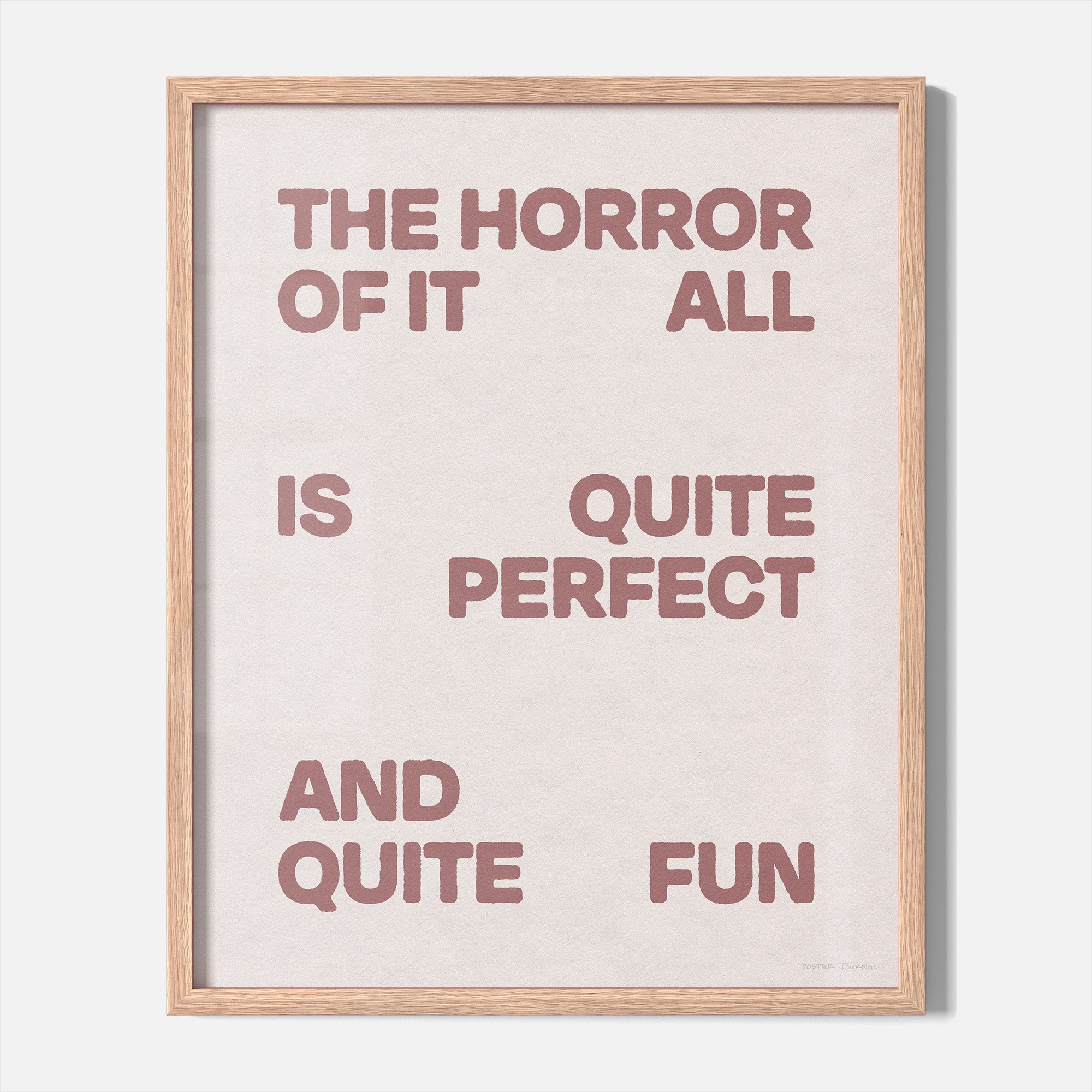 HORROR PRINT