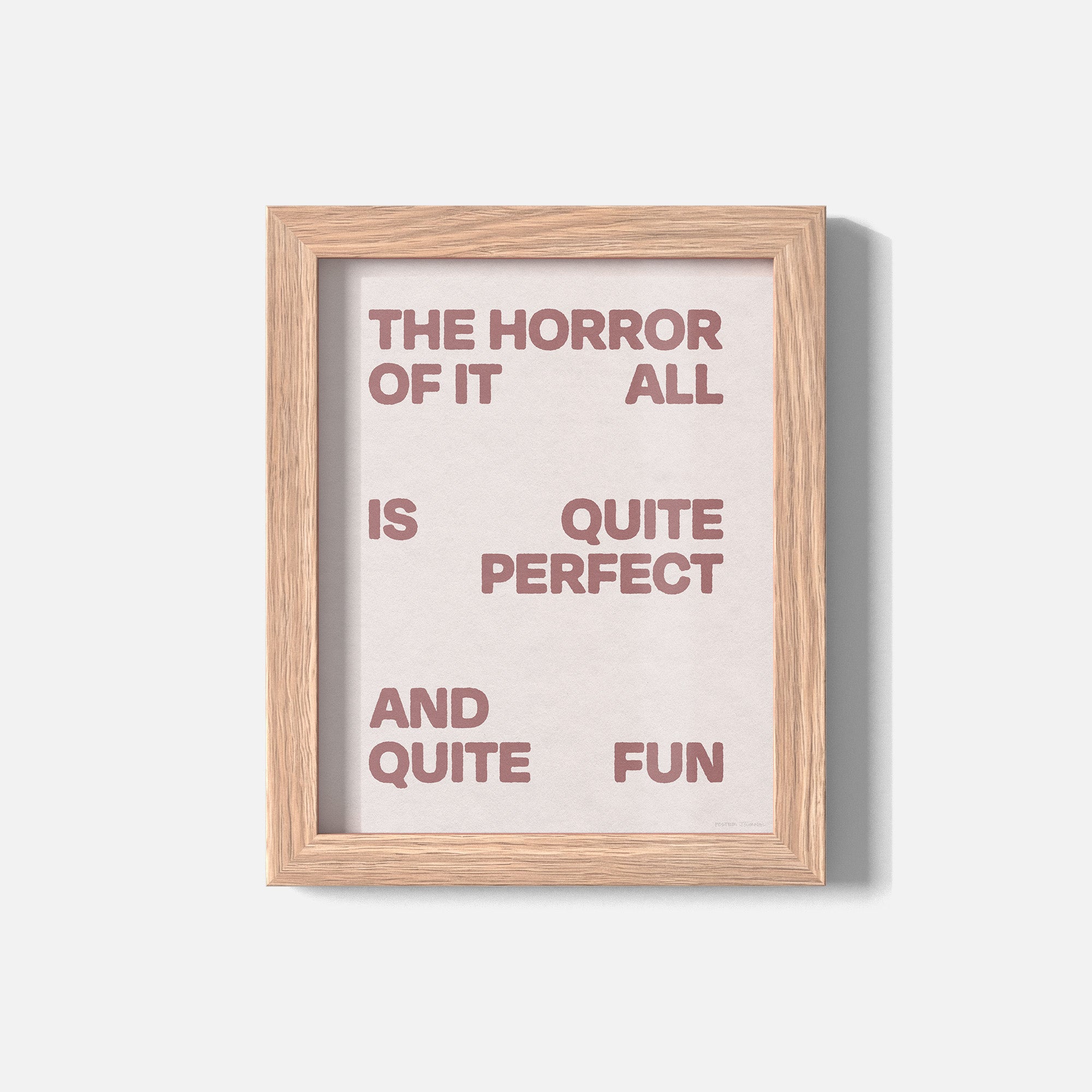 HORROR PRINT