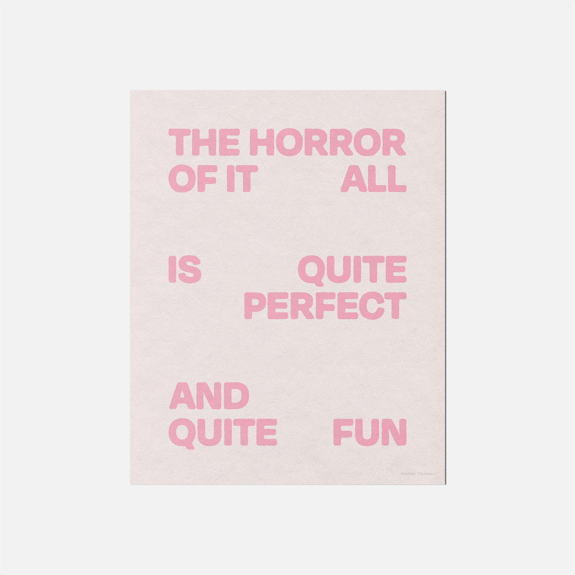 HORROR PRINT