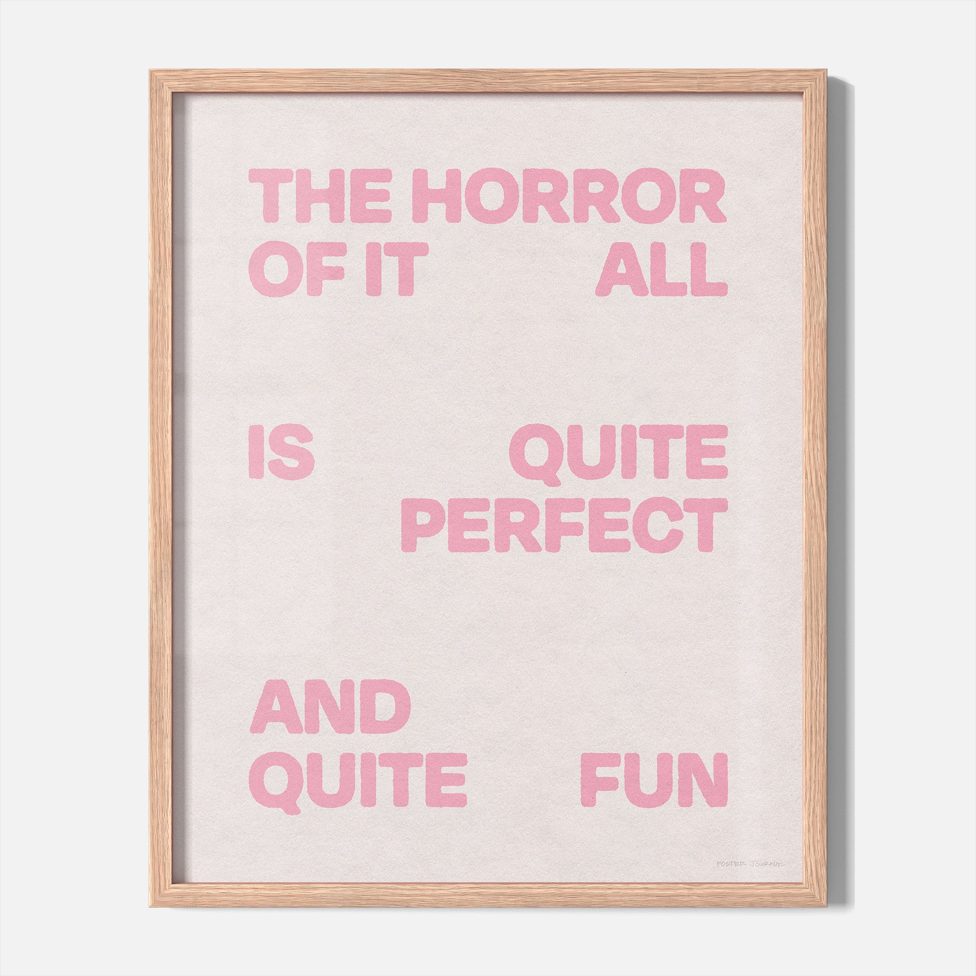 HORROR PRINT