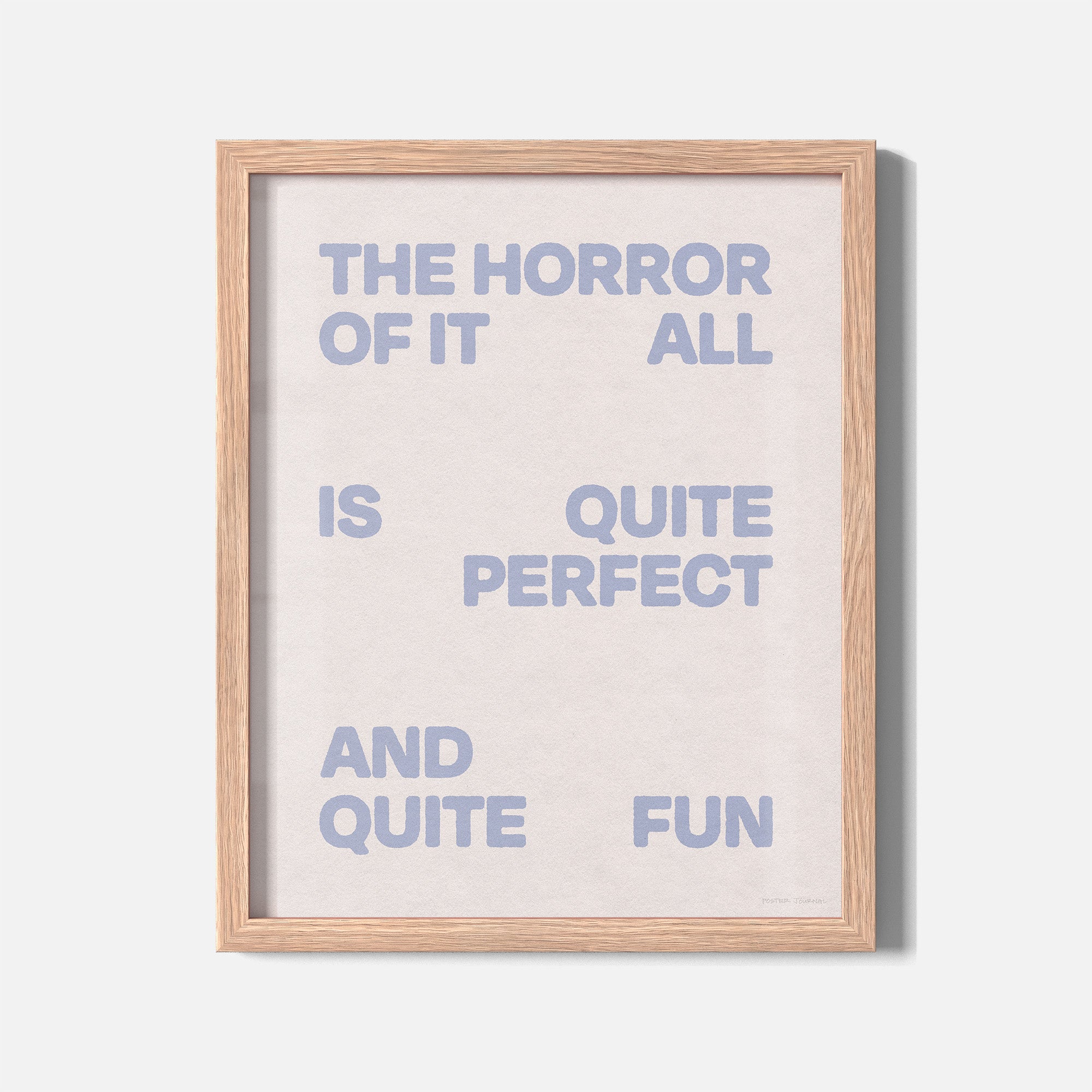 HORROR PRINT