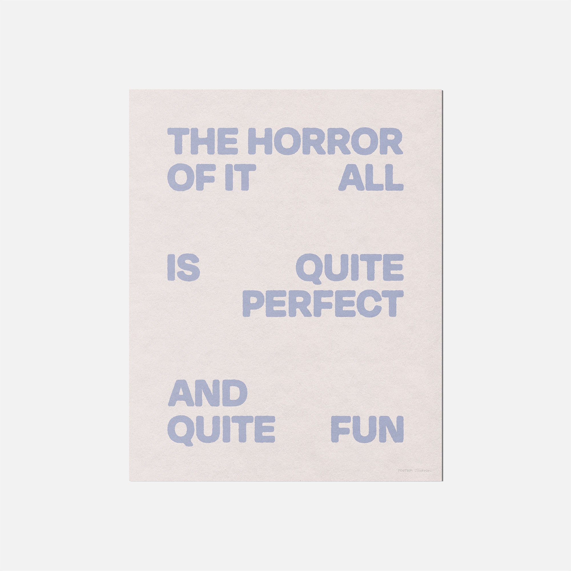 HORROR PRINT