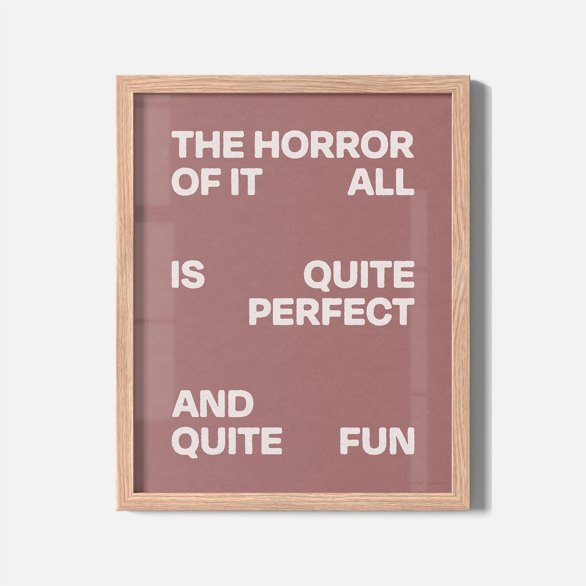 HORROR PRINT