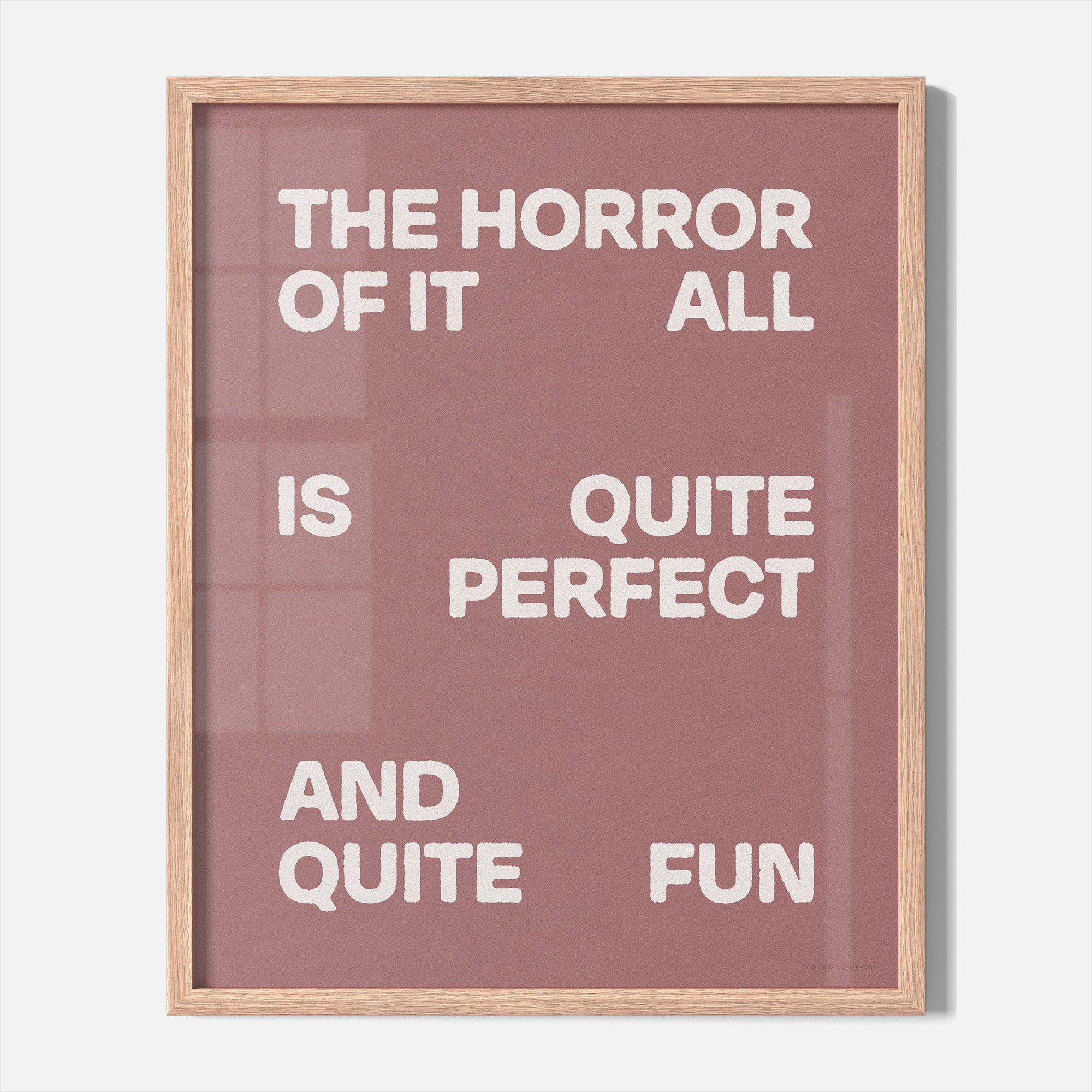 HORROR PRINT