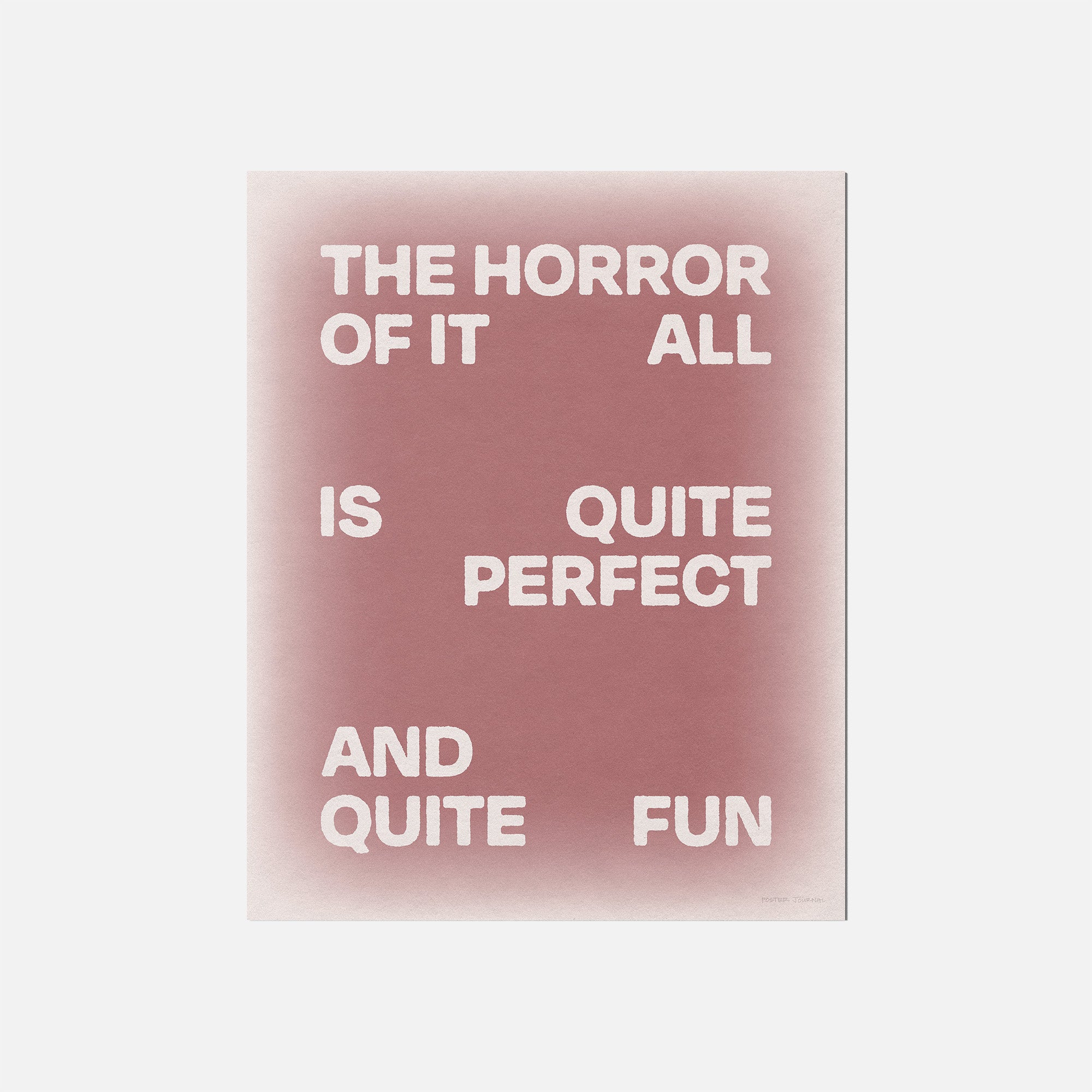 HORROR PRINT