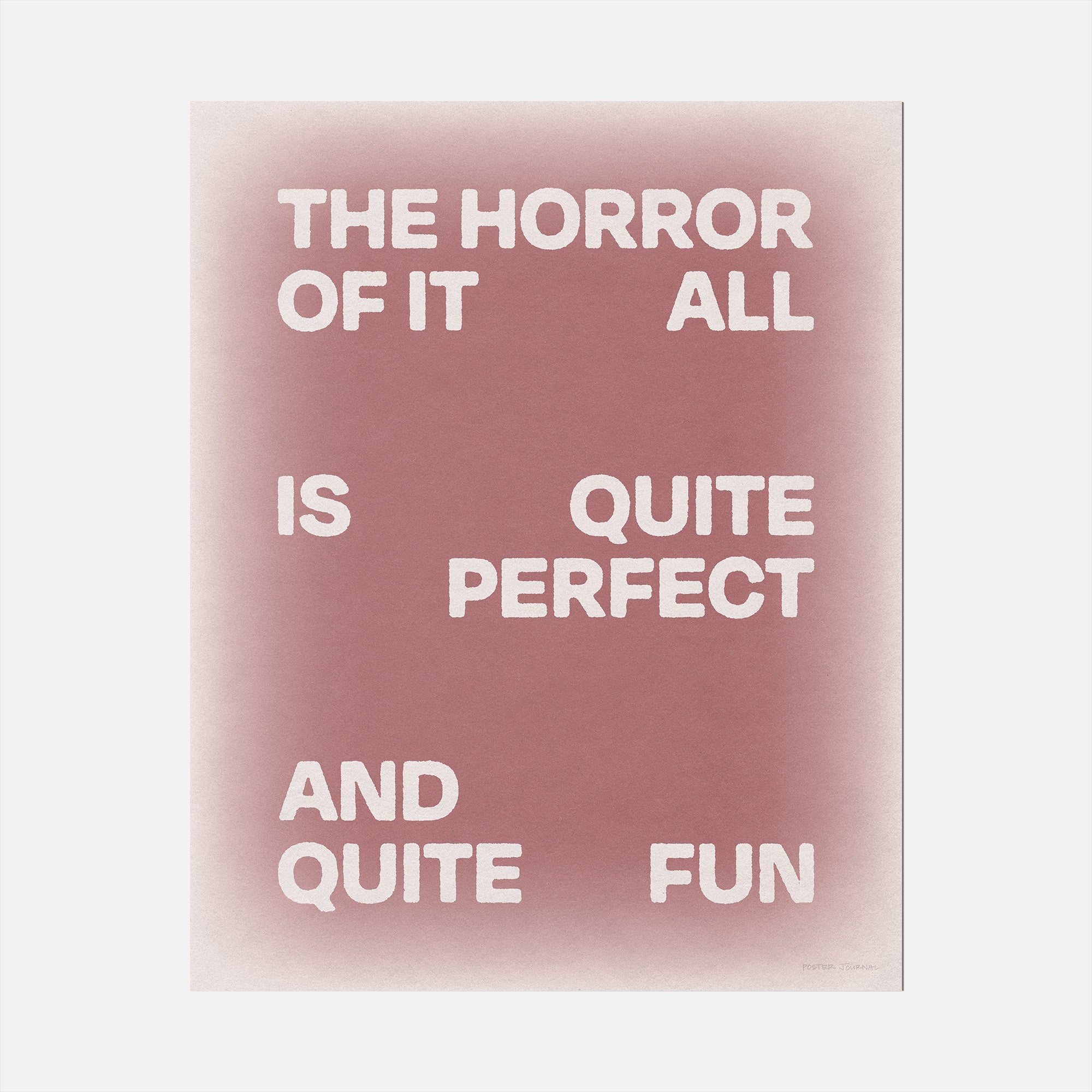 HORROR PRINT