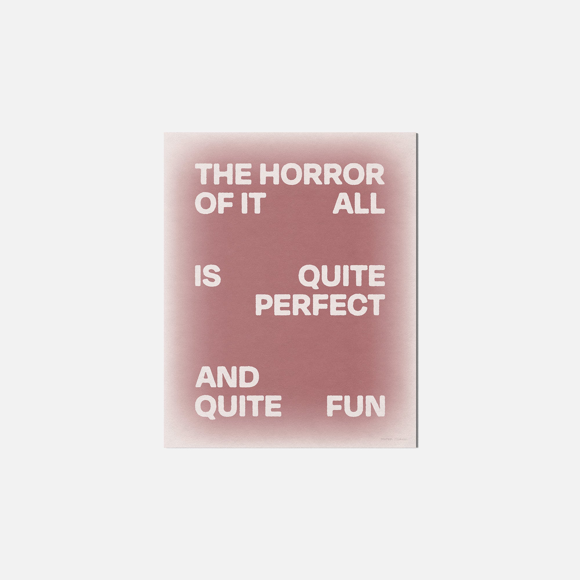 HORROR PRINT