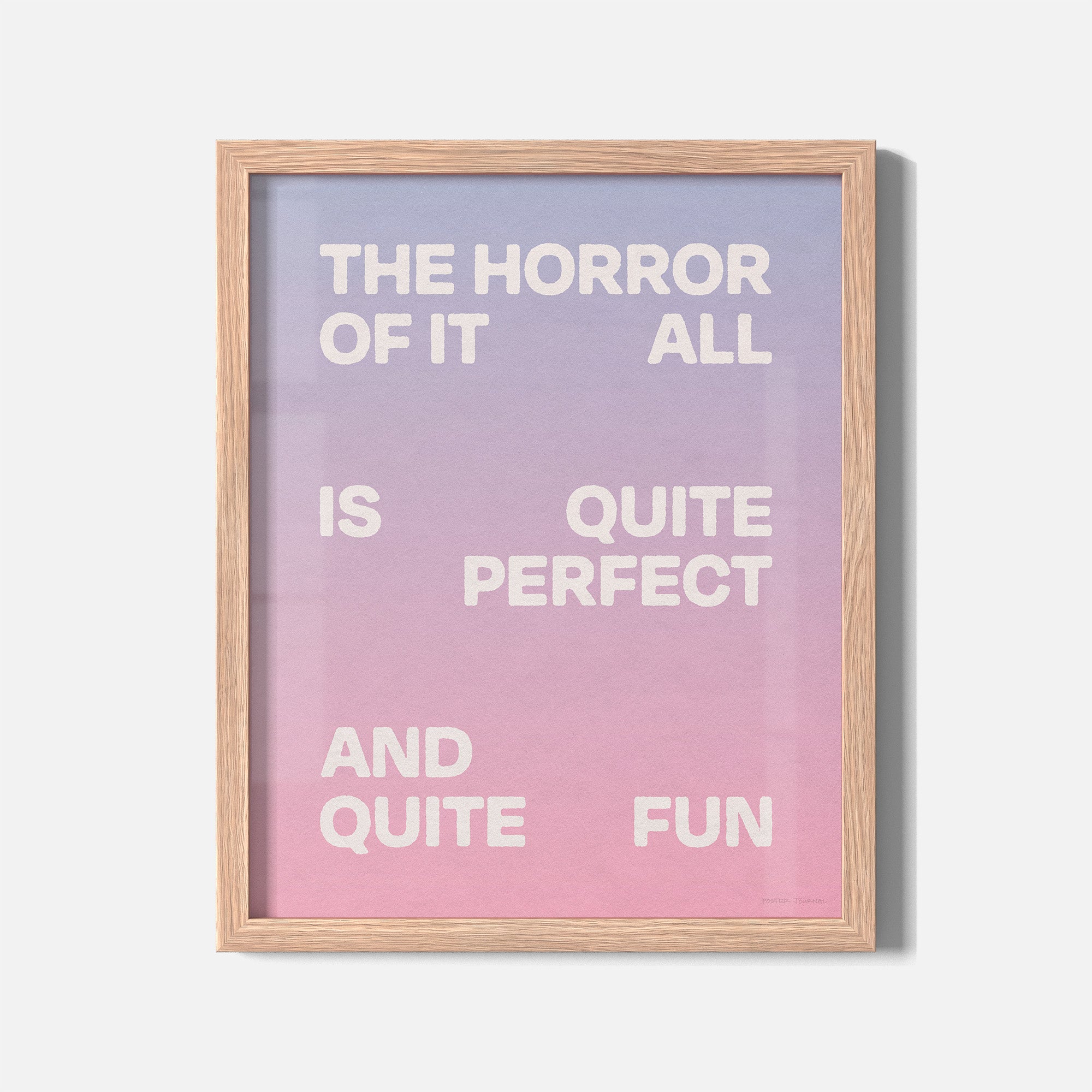 HORROR PRINT