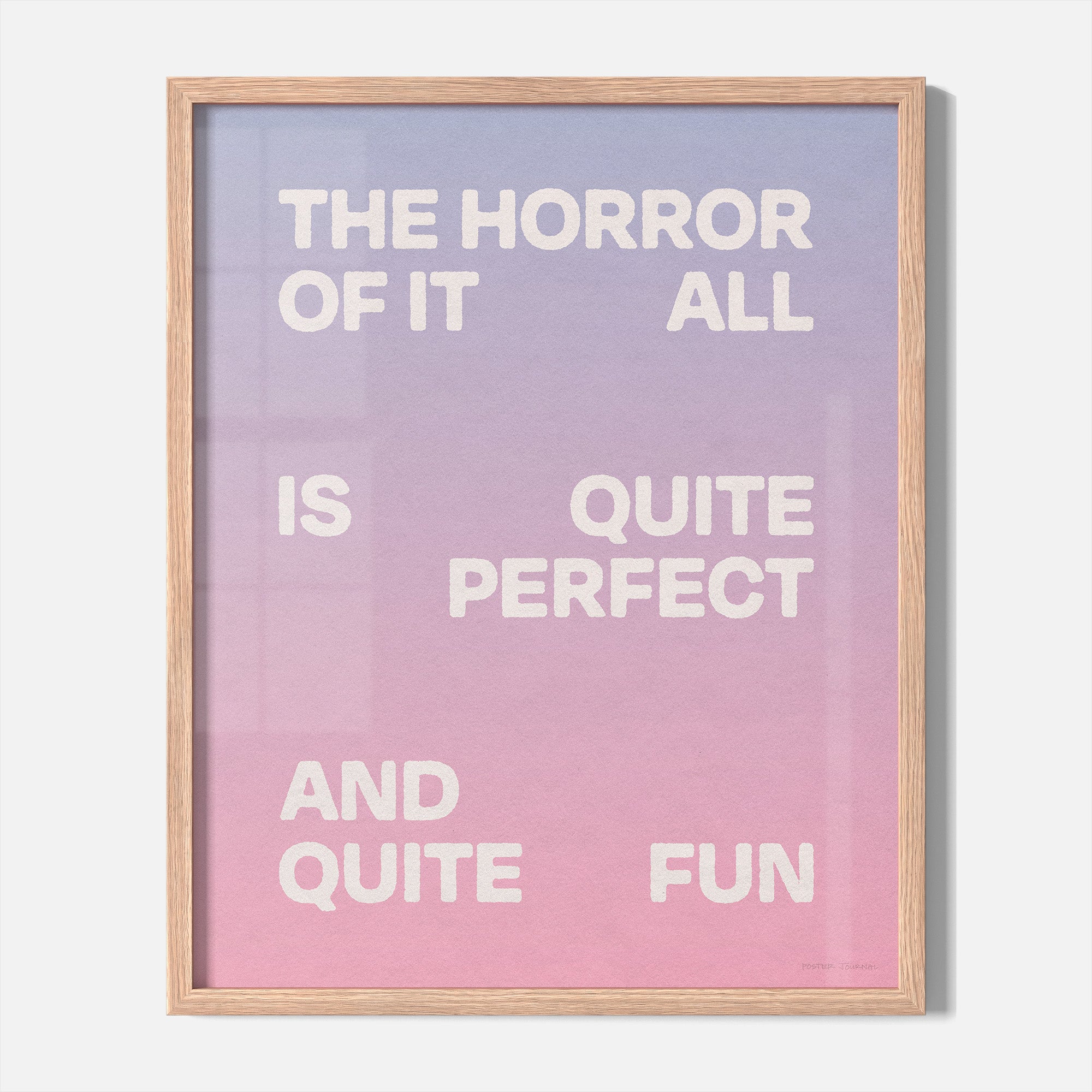 HORROR PRINT
