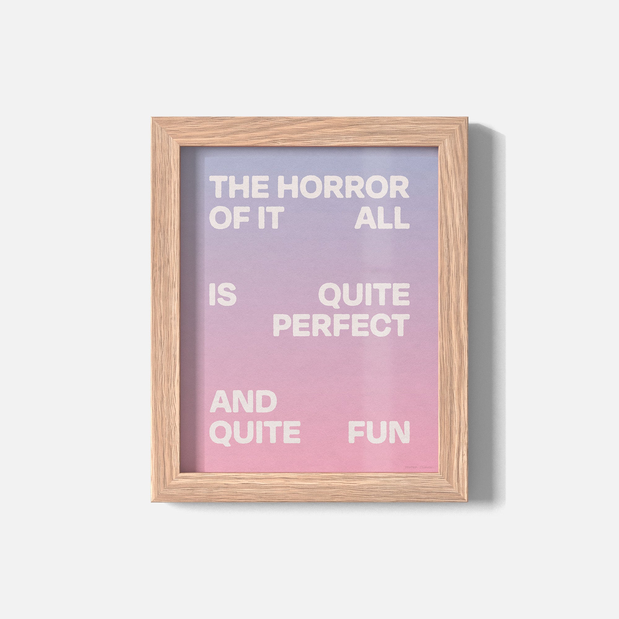 HORROR PRINT