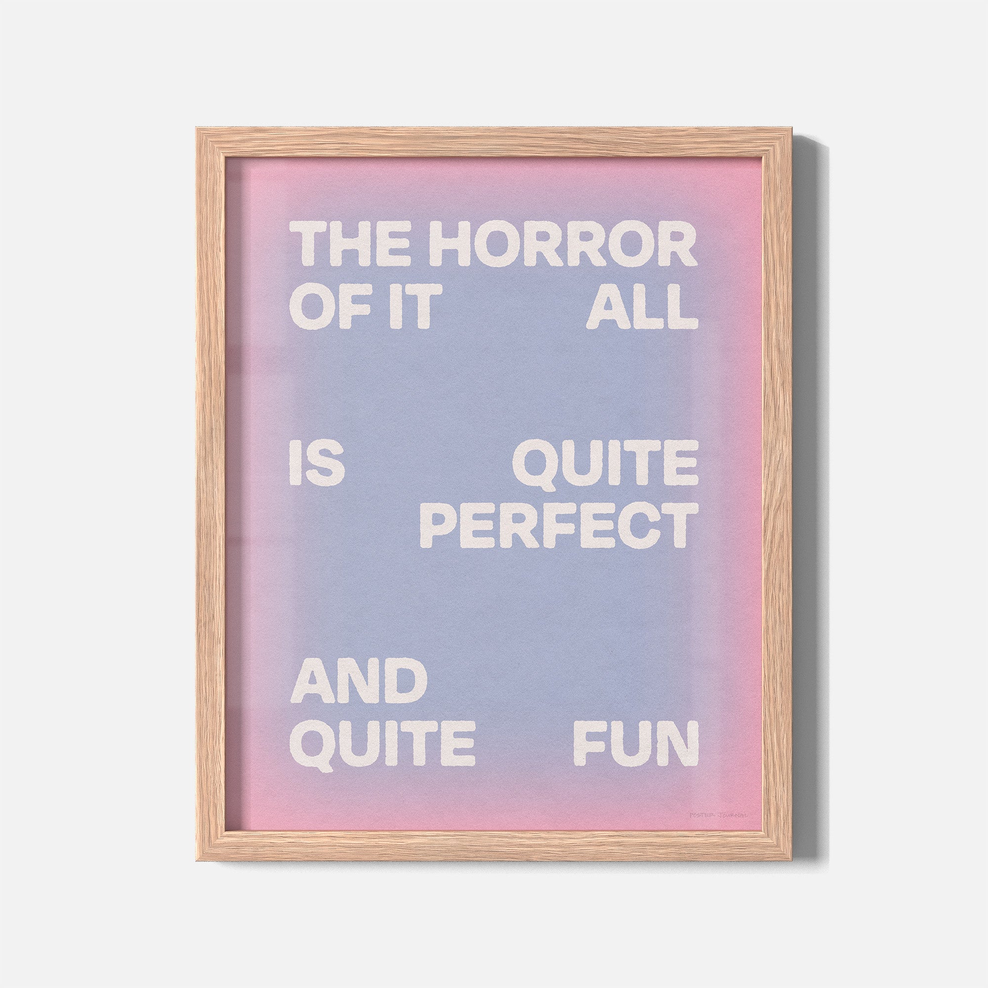 HORROR PRINT
